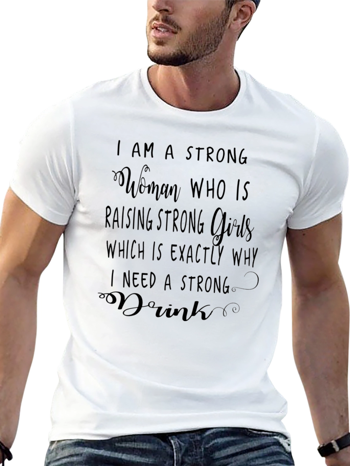 Strong Woman Graphic T-Shirt