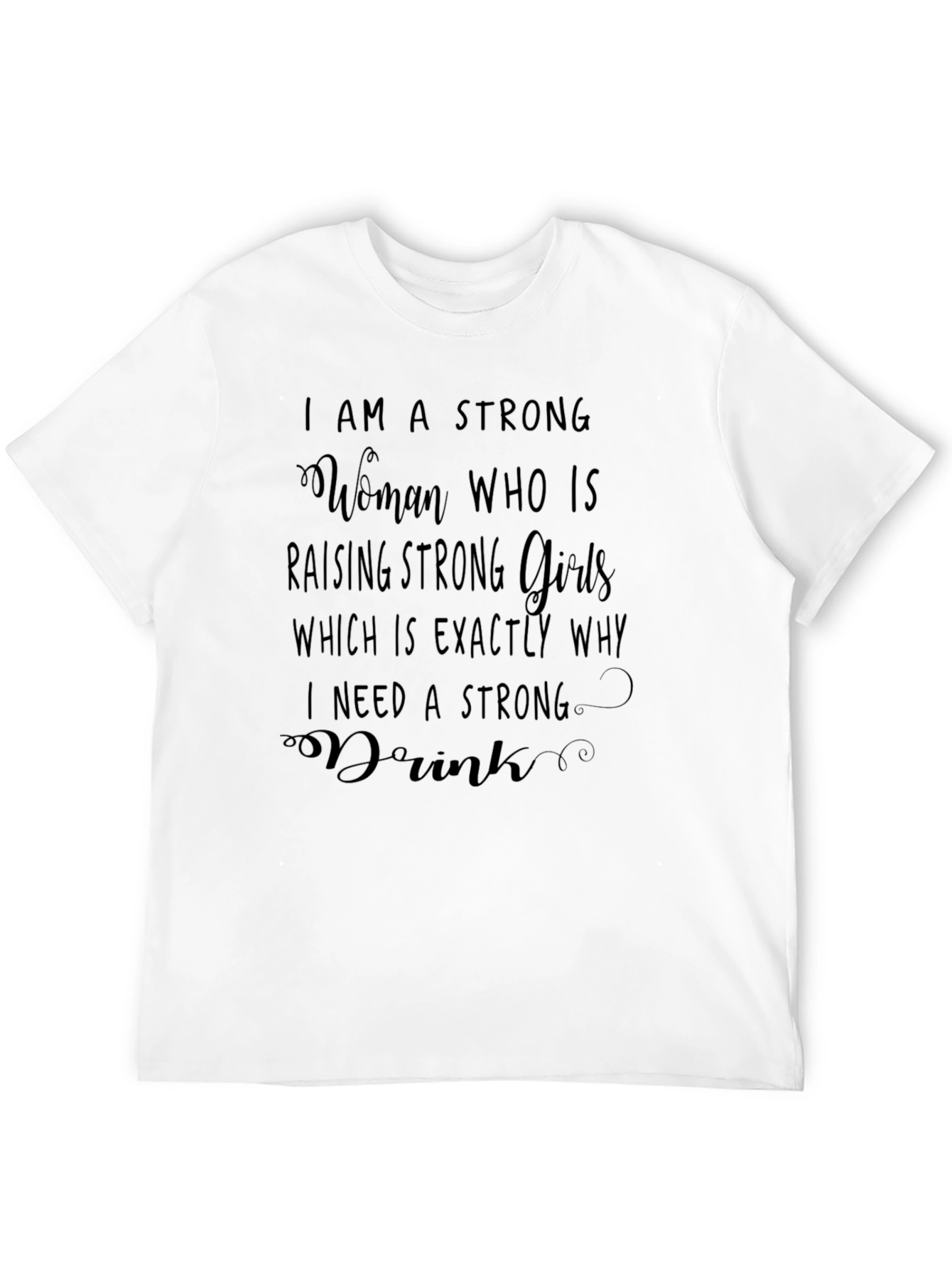 Strong Woman Graphic T-Shirt