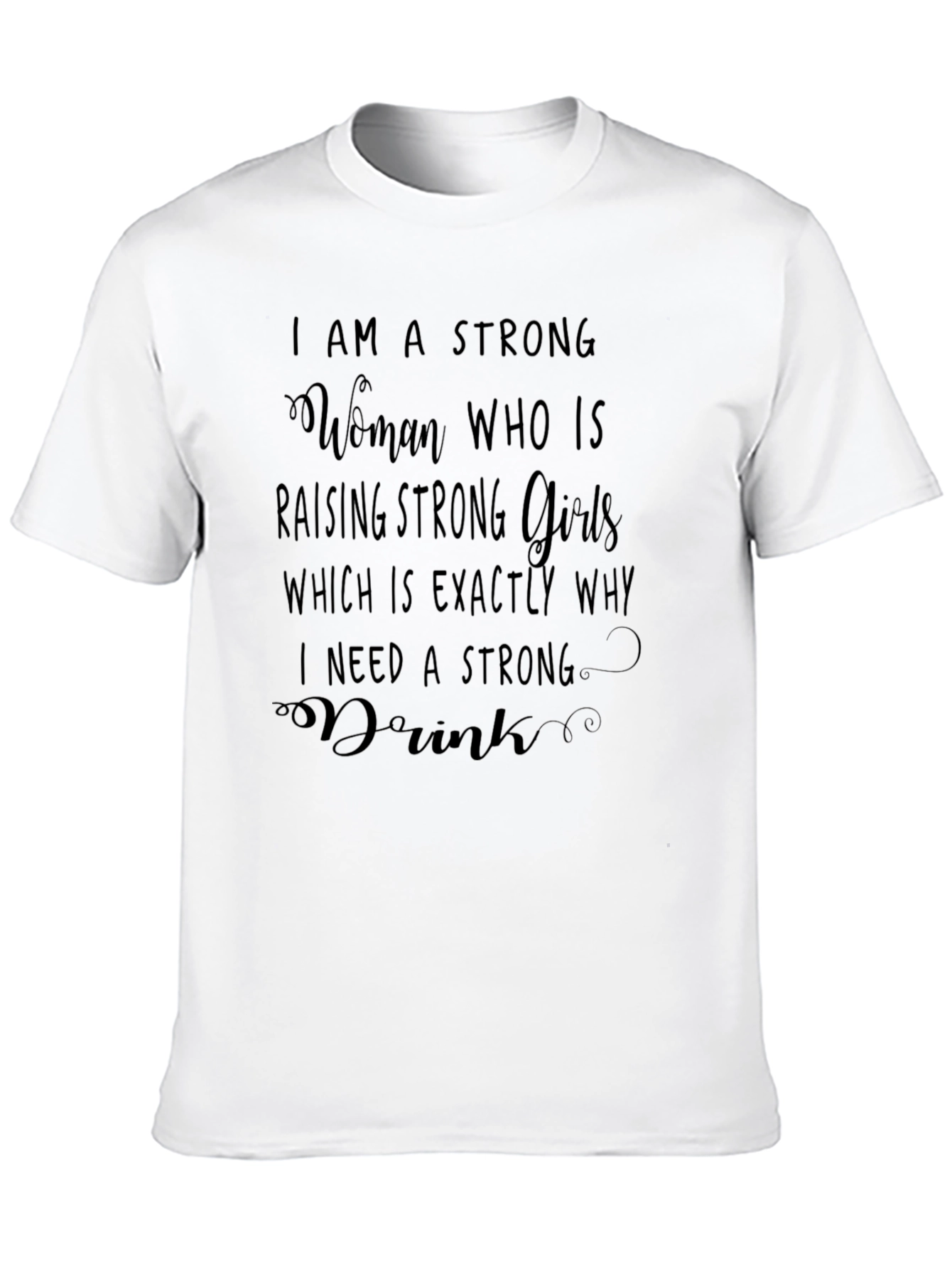 Strong Woman Graphic T-Shirt