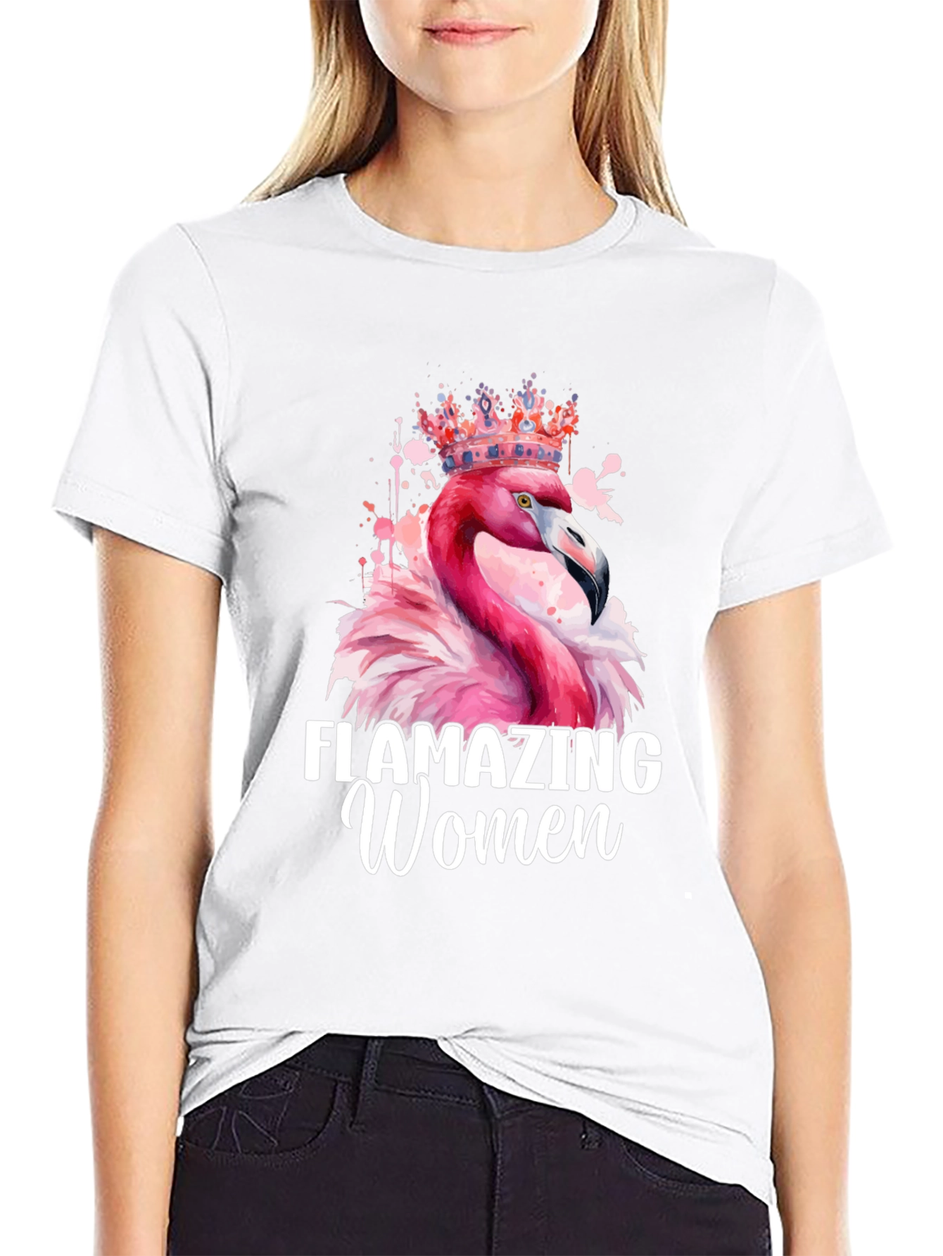 Flamazing Women T-Shirt - Flamingo Queen Tee