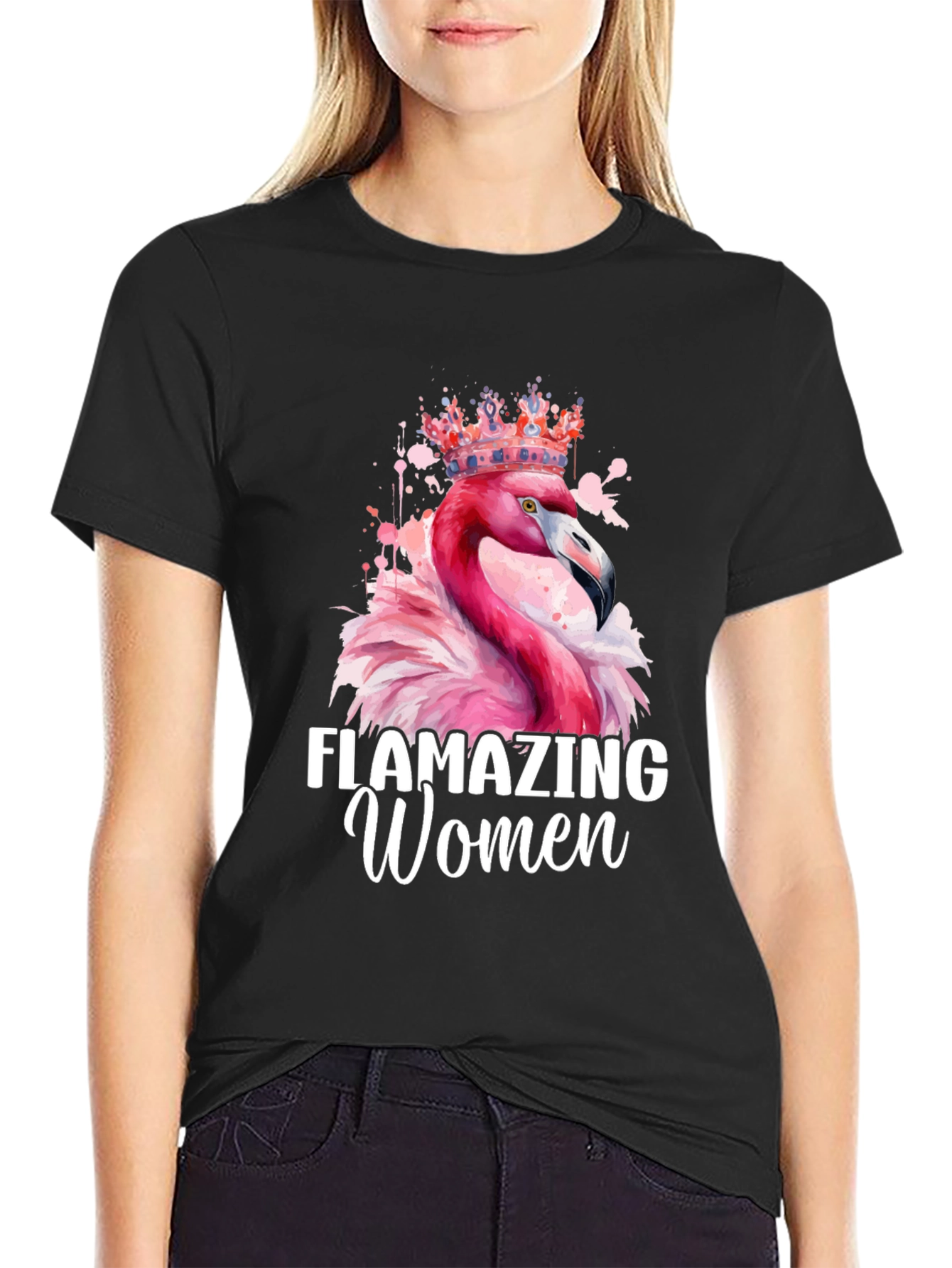 Flamazing Women T-Shirt - Flamingo Queen Tee