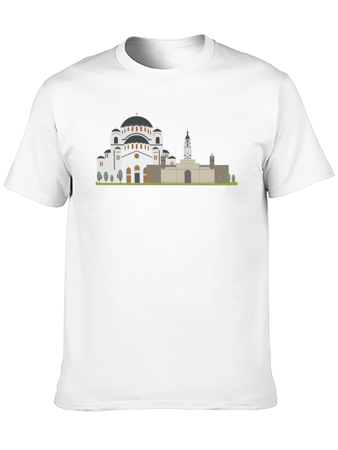 Belgrade Skyline T-Shirt - Serbia Travel Souvenir
