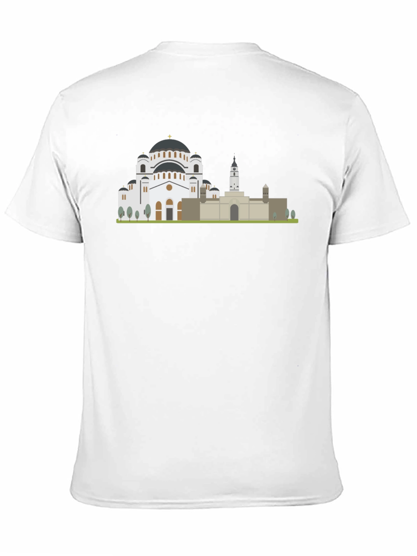 Belgrade Skyline T-Shirt - Serbia Travel Souvenir