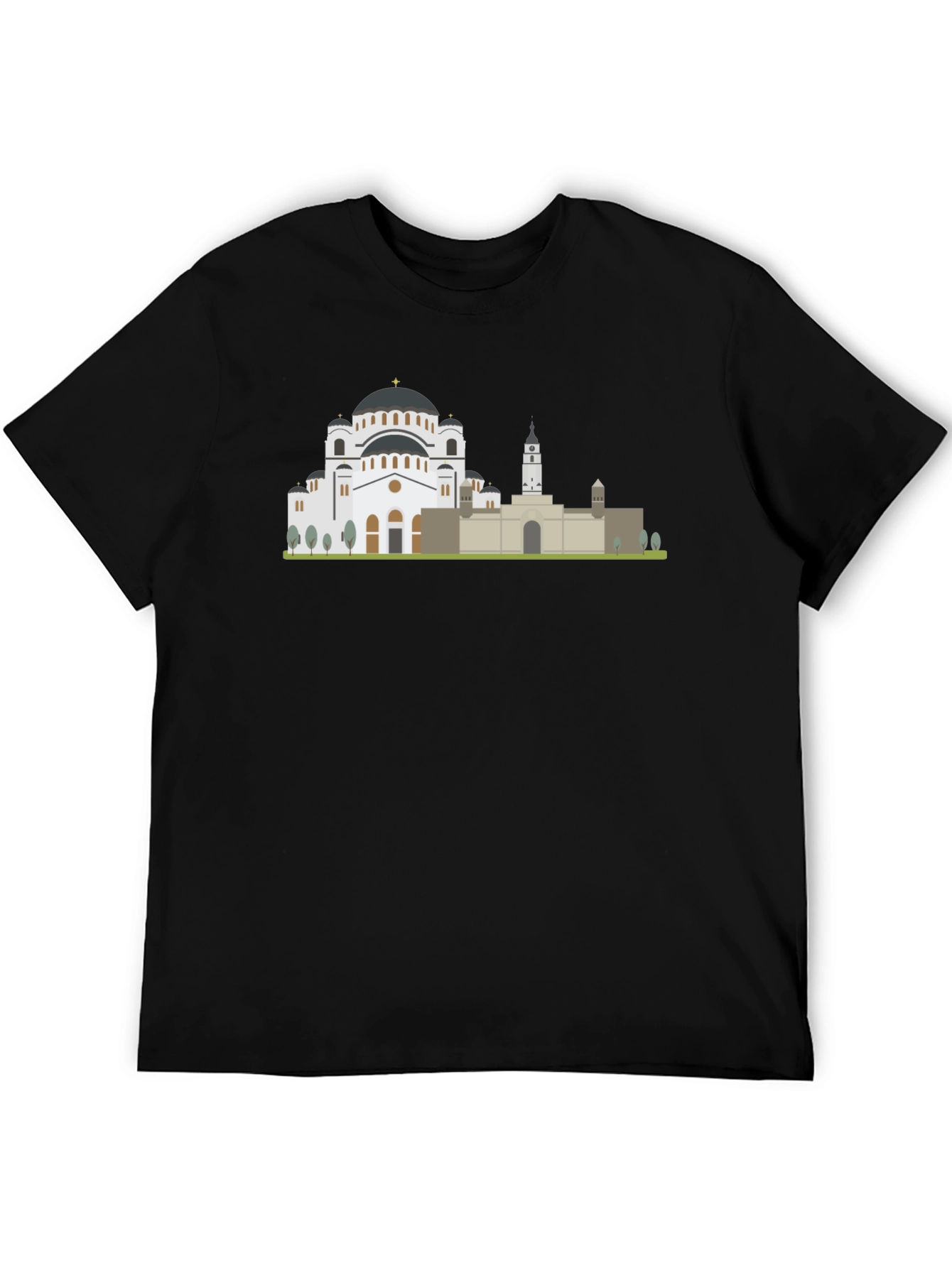 Belgrade Skyline T-Shirt - Serbia Travel Souvenir
