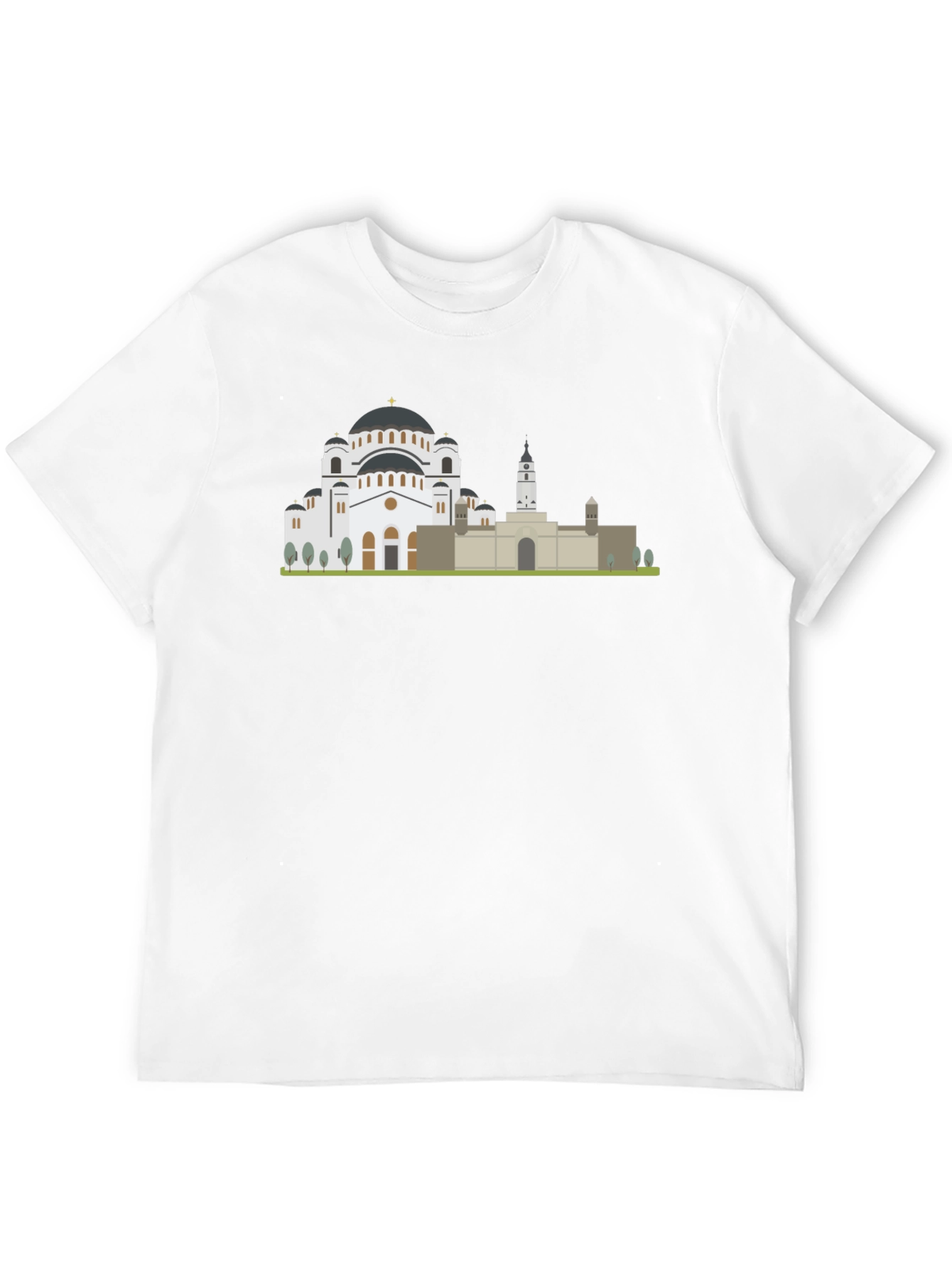 Belgrade Skyline T-Shirt - Serbia Travel Souvenir