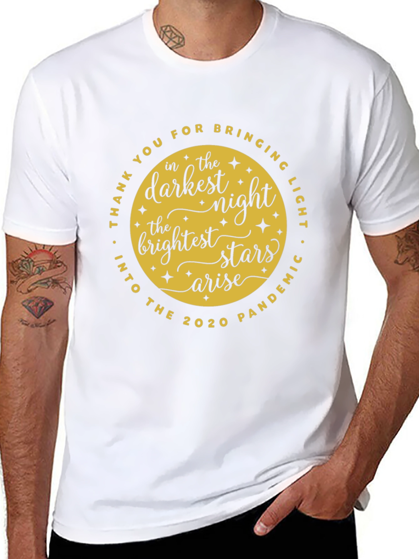 Darkest Night Brightest Stars T-Shirt