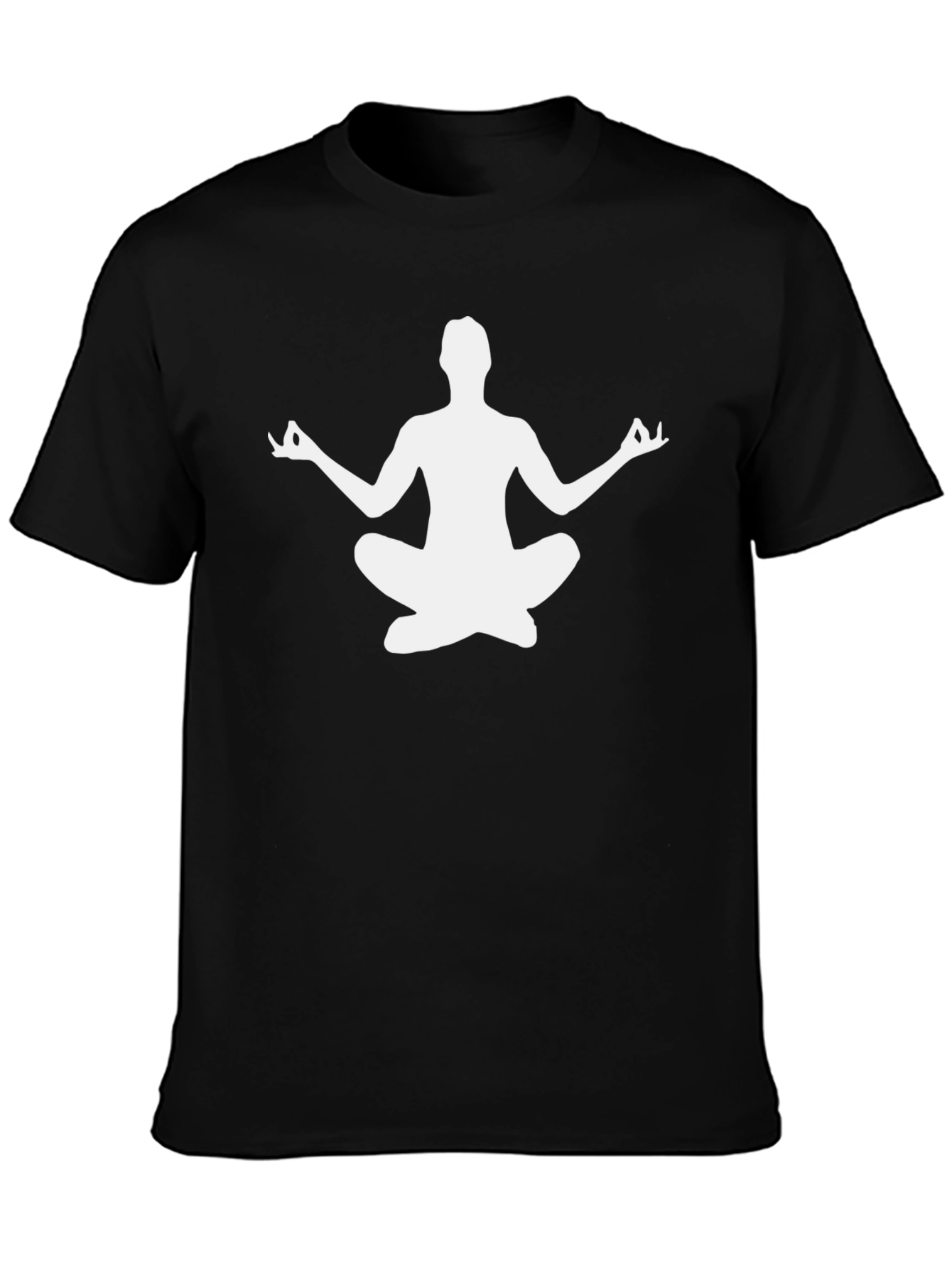 Meditate T-Shirt - Black Yoga Tee