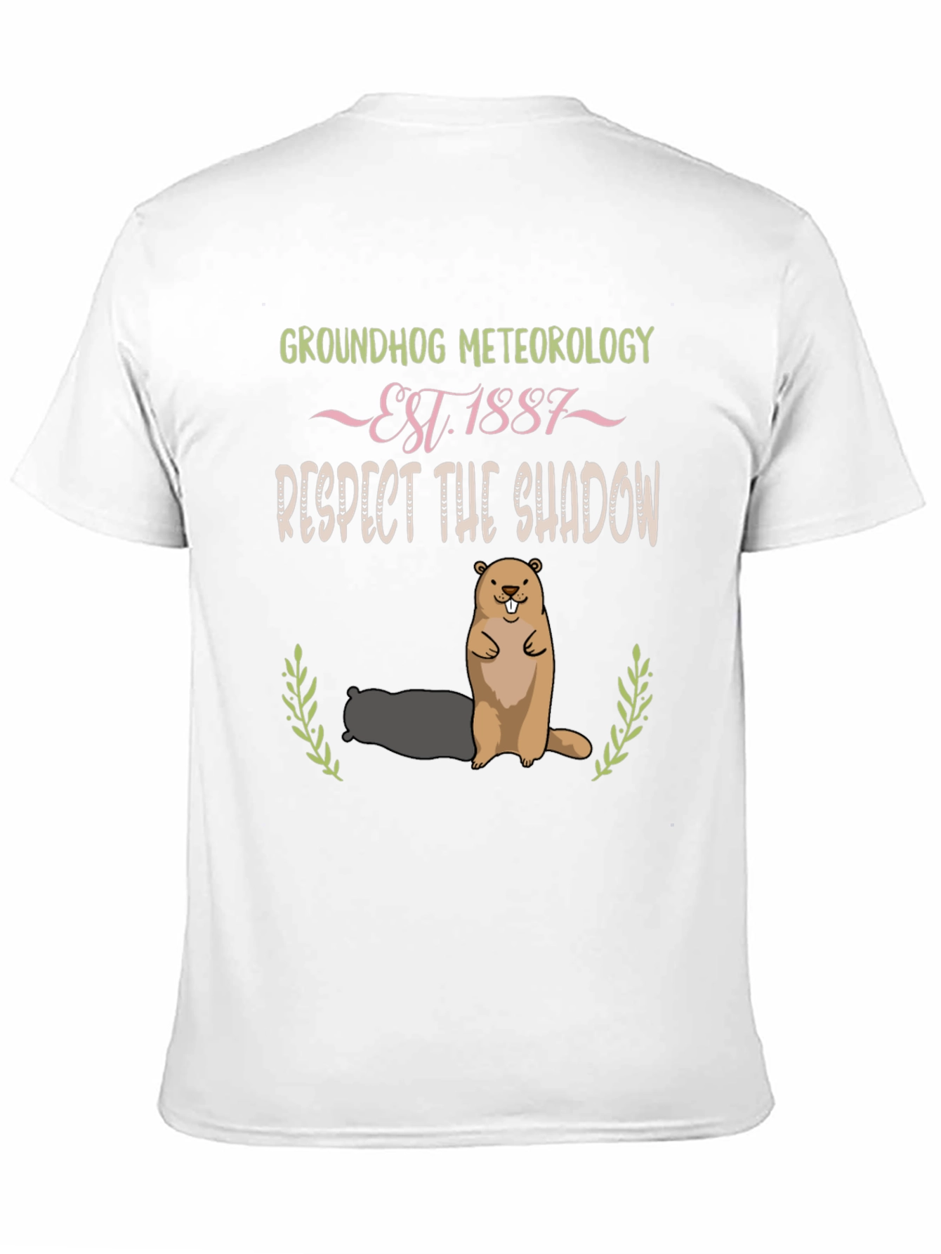 Groundhog Meteorology Shadow T-Shirt