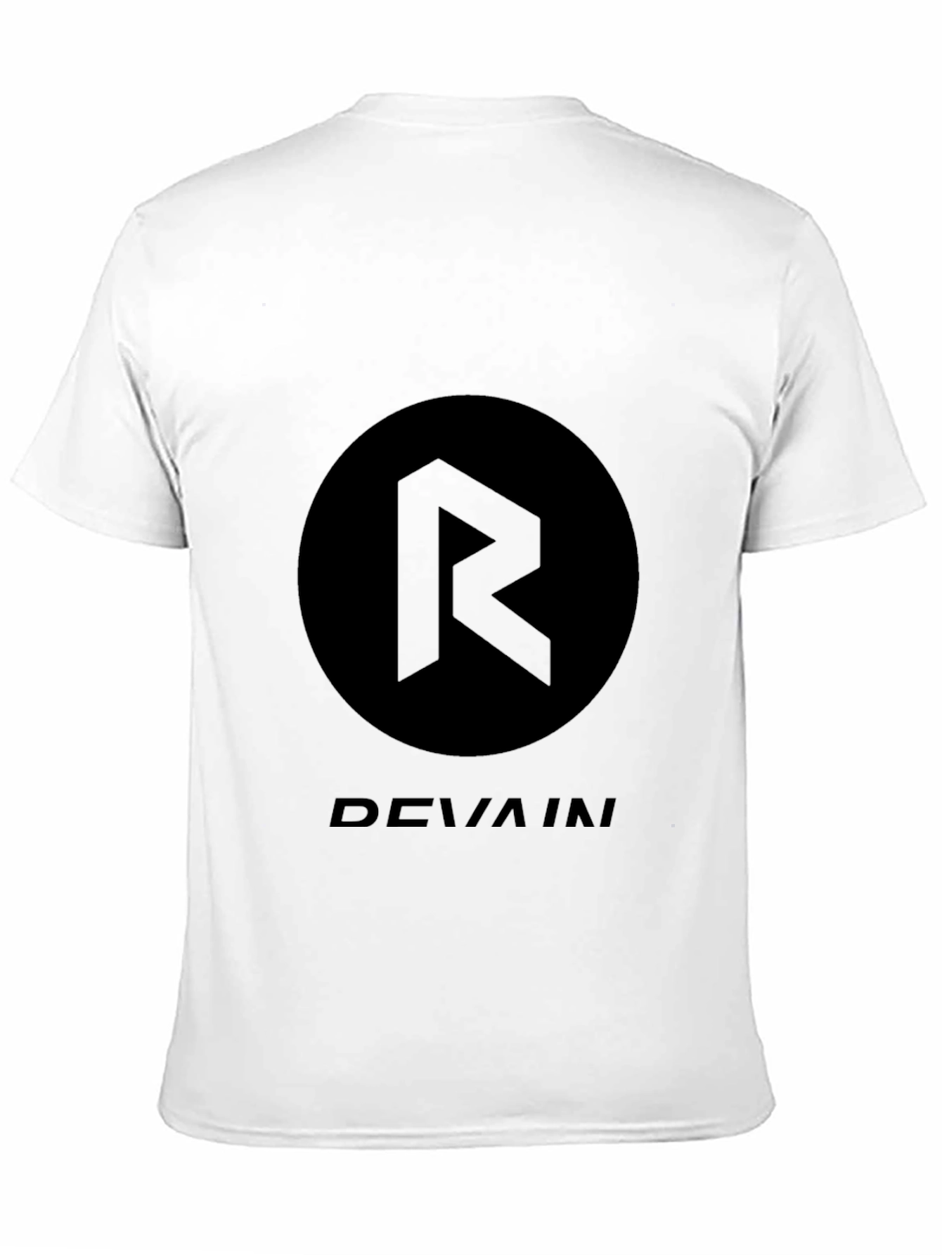 Black Devain Graphic Print T-Shirt