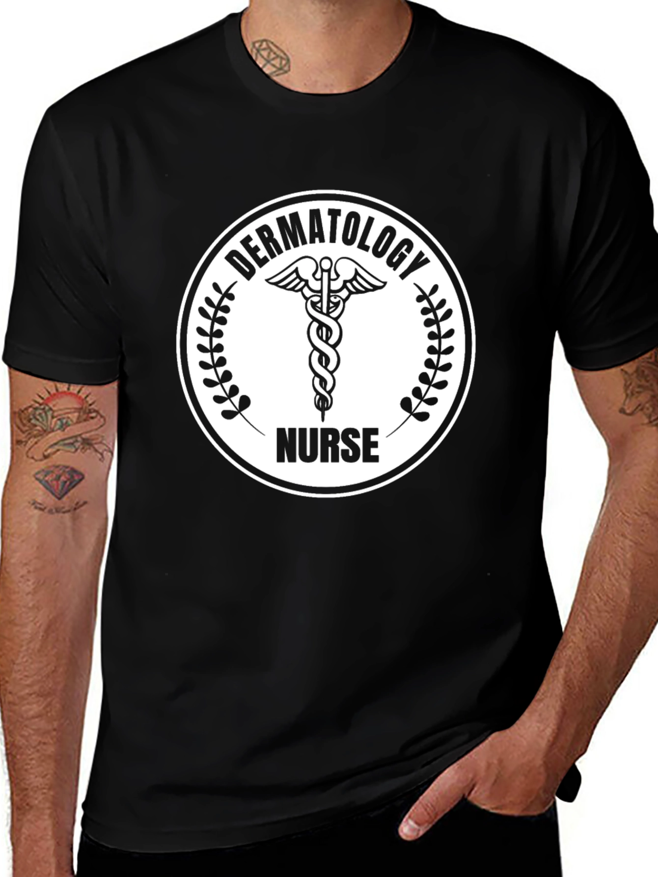 Dermatology Nurse T-Shirt - Medical Profession Apparel