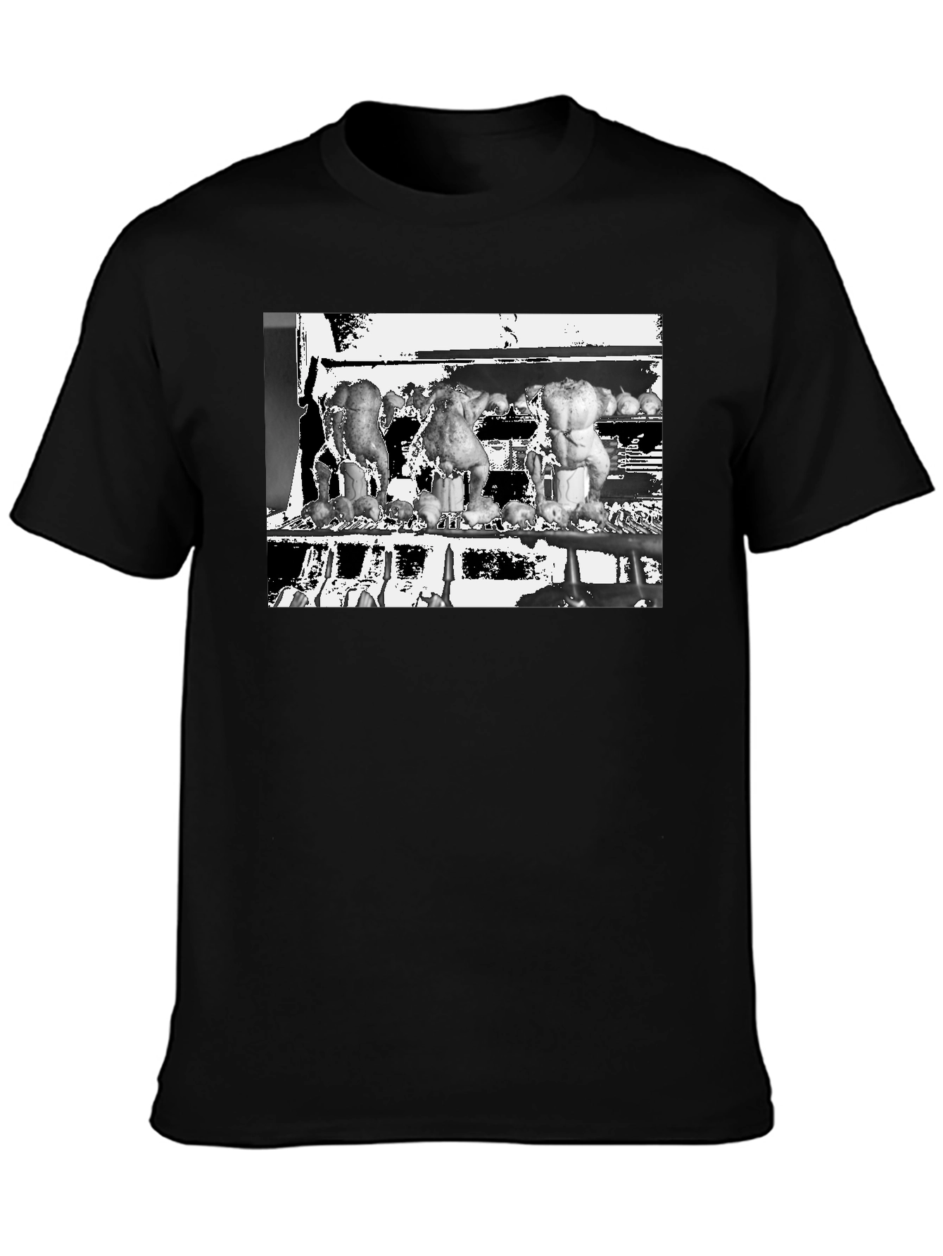 Abstract Culinary Art Graphic Tee