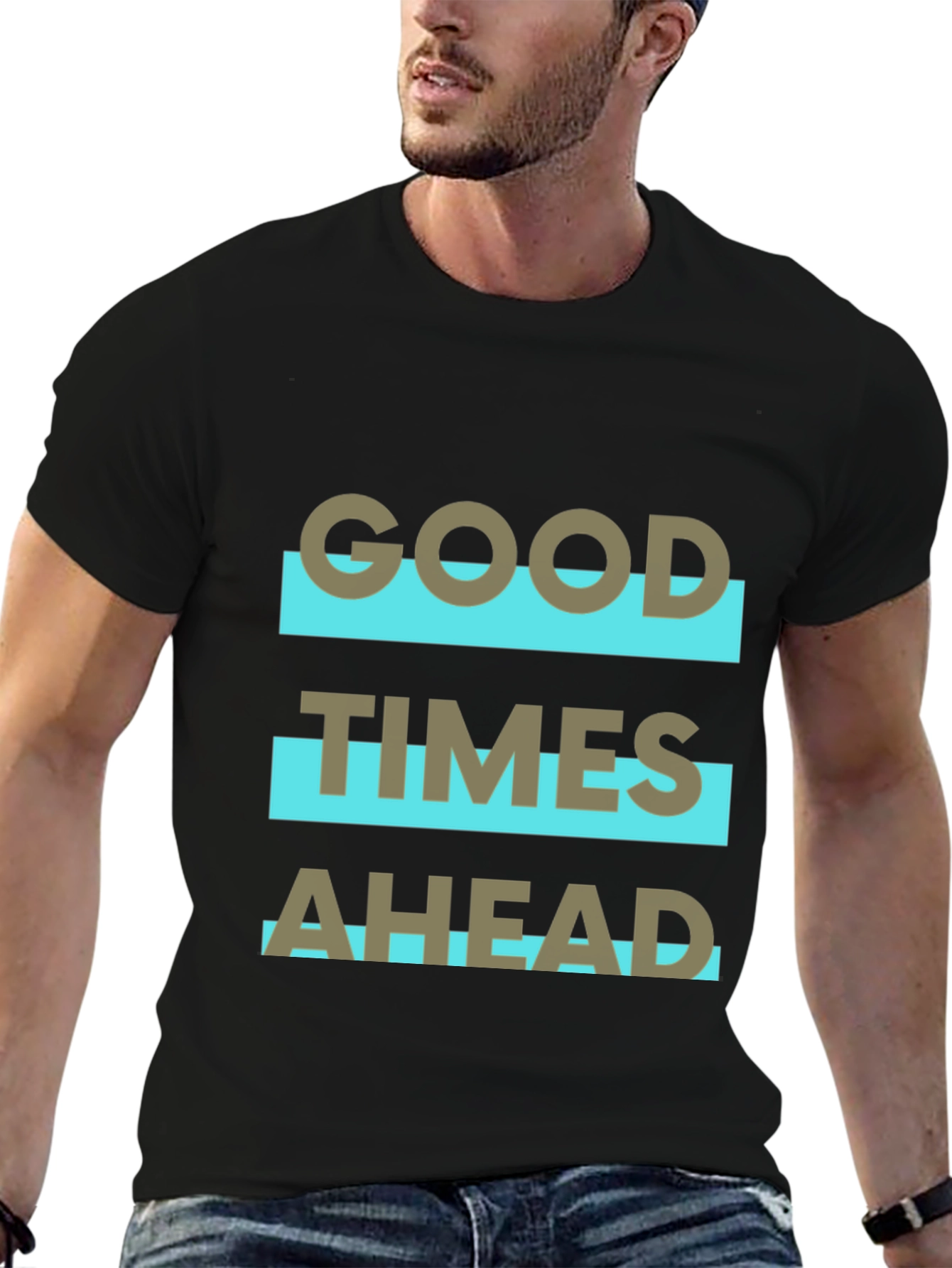 Good Times Ahead Graphic Tee - Stylish Comfort
