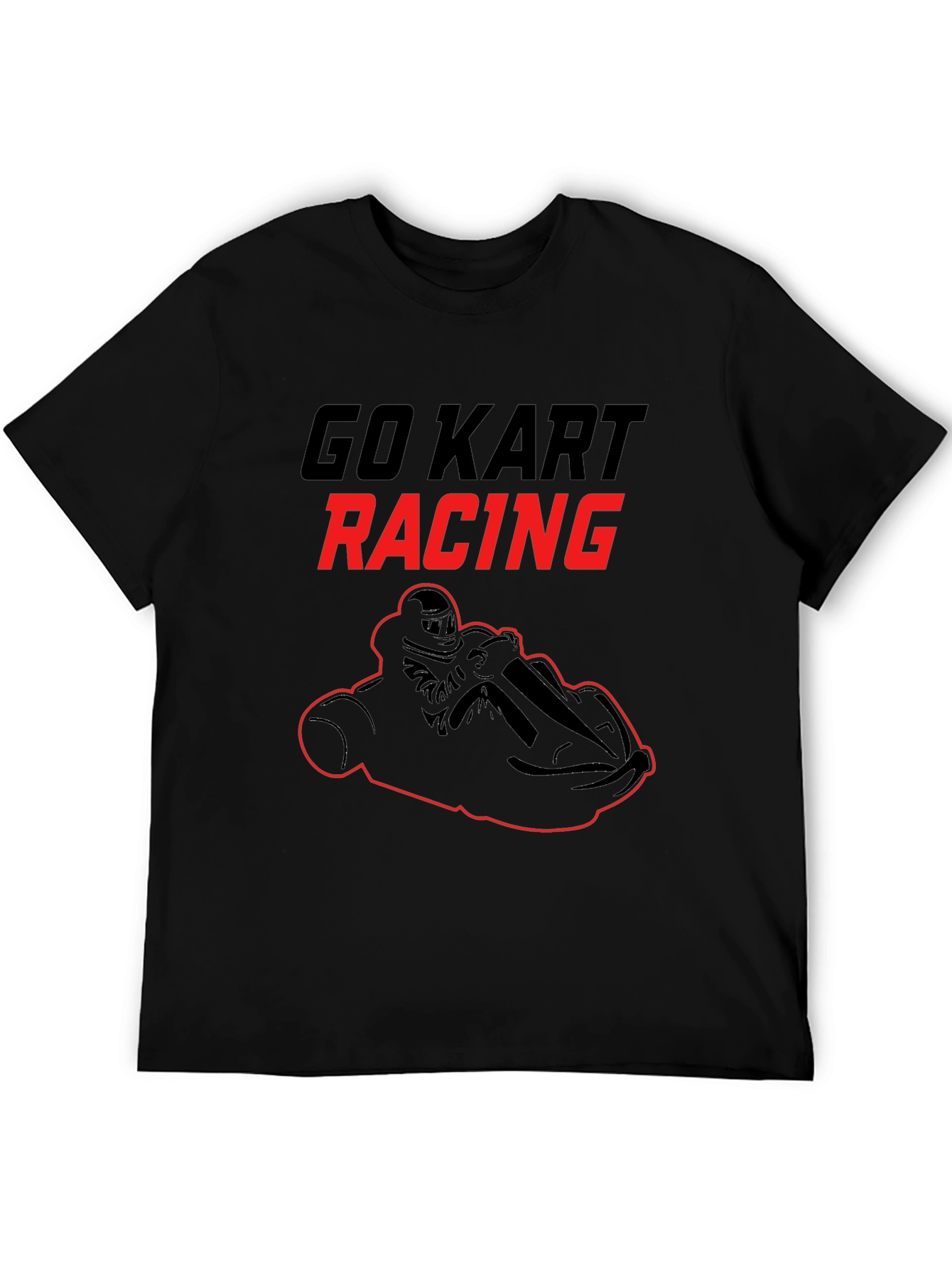 Go Kart Racing Graphic T-Shirt