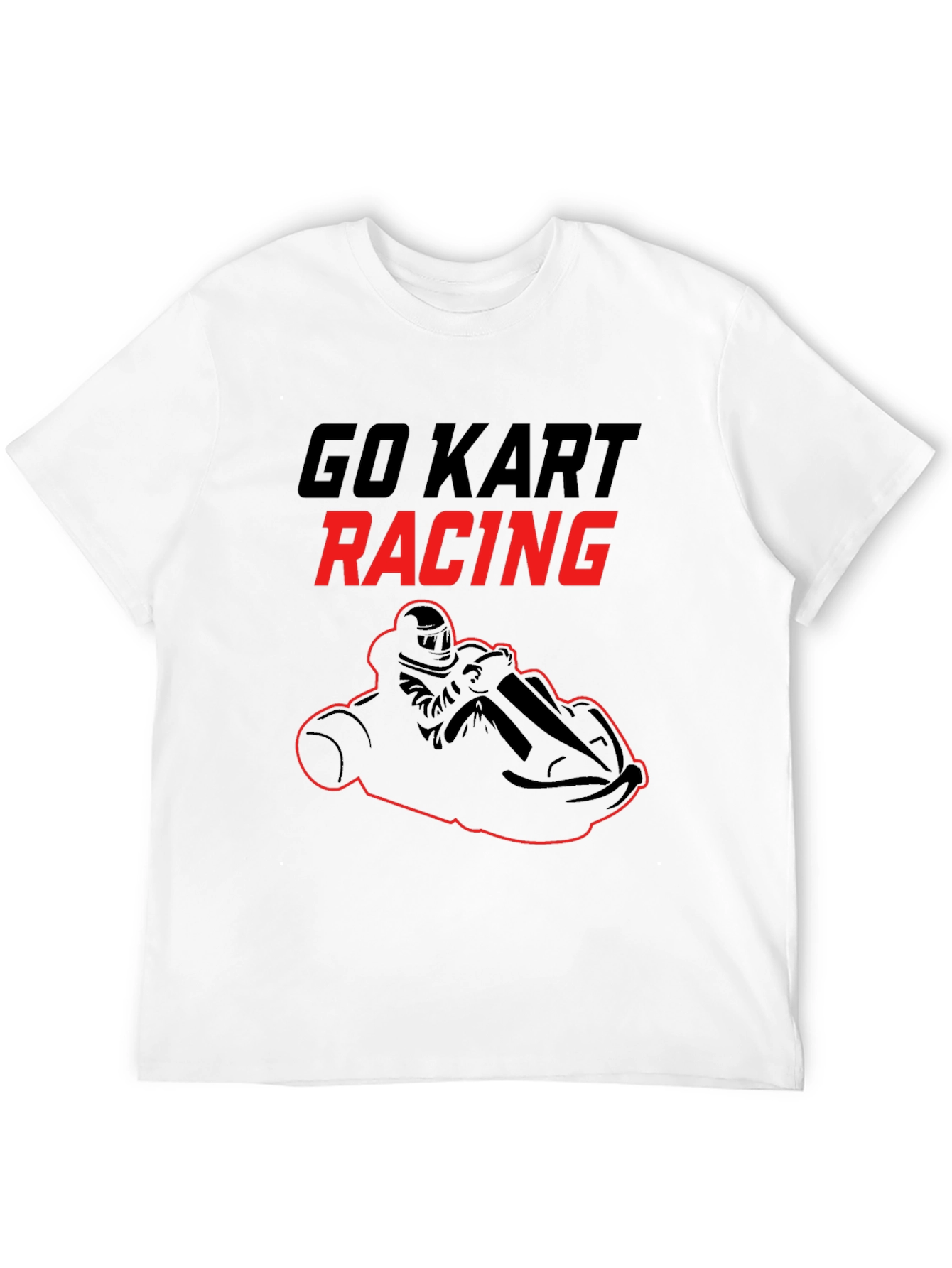 Go Kart Racing Graphic T-Shirt