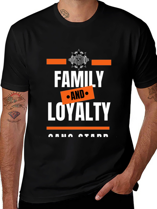 Family and Loyalty Graphic Tee - Gang Starr Inspired