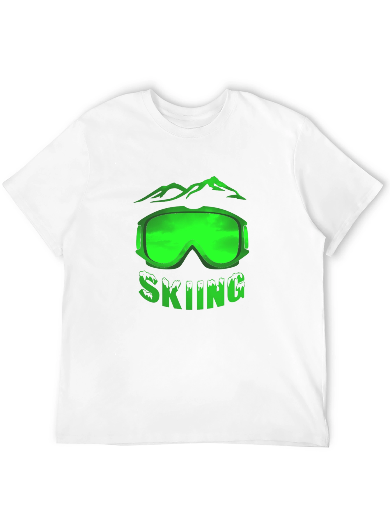 Skiing Graphic Tee