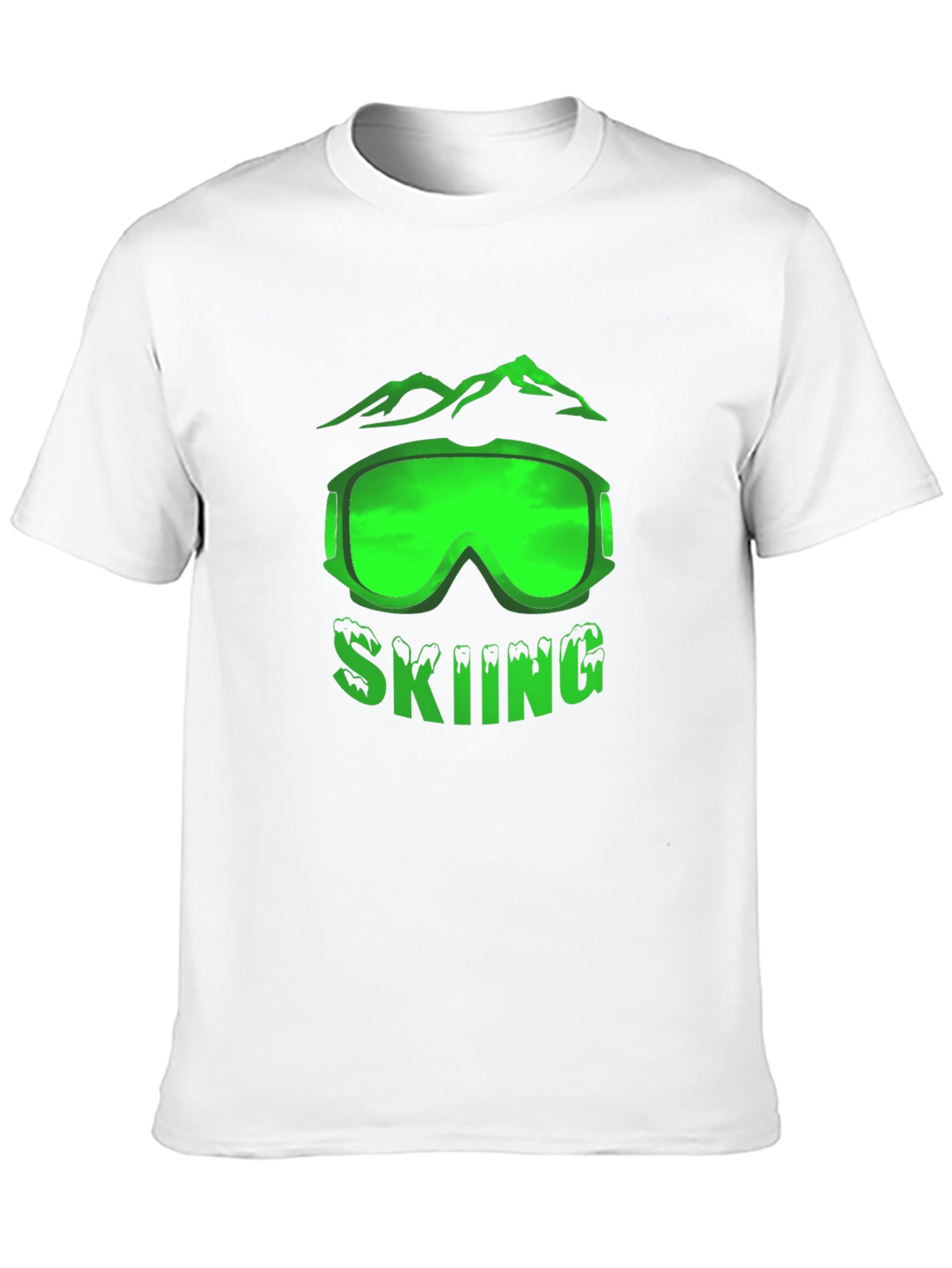 Skiing Graphic Tee