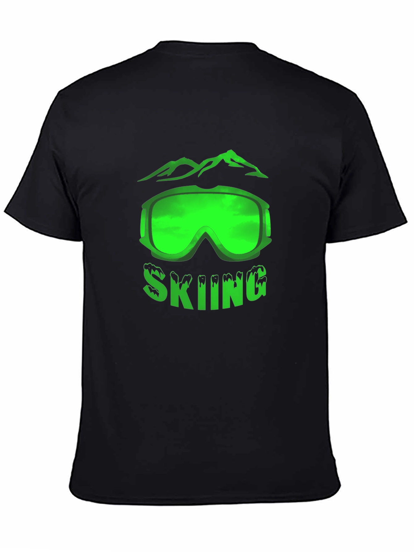 Skiing Graphic Tee