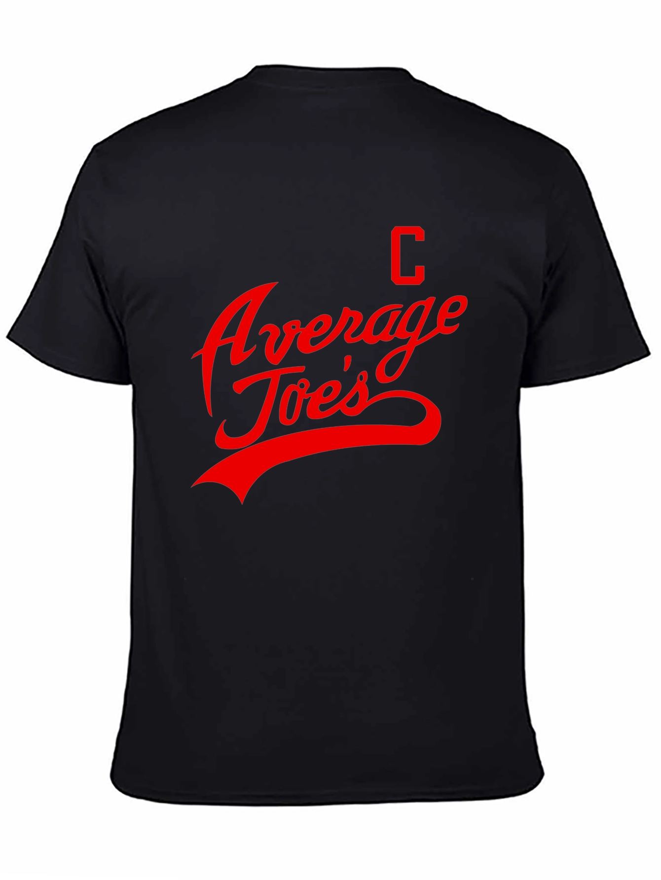 Average Joes T-Shirt - Red Graphic Print