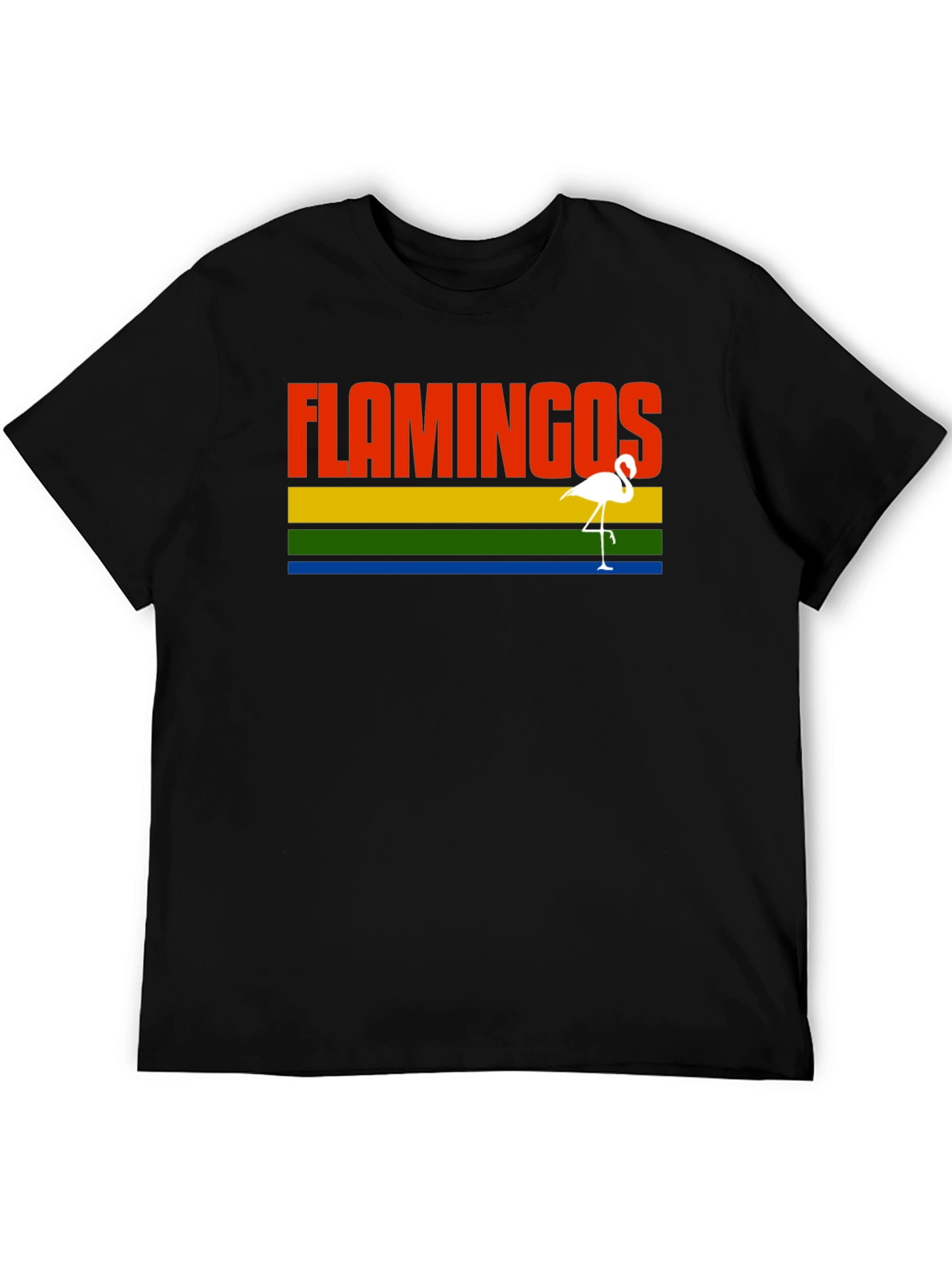 Flamingos Graphic Tee - Retro Style