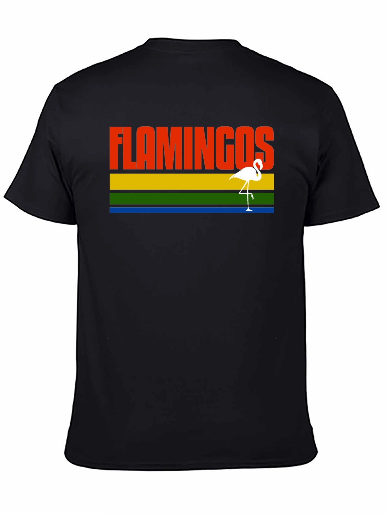 Flamingos Graphic Tee - Retro Style