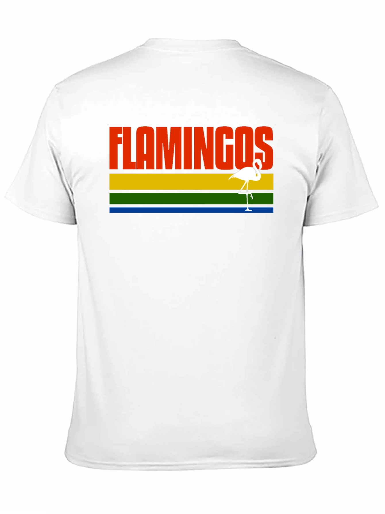 Flamingos Graphic Tee - Retro Style
