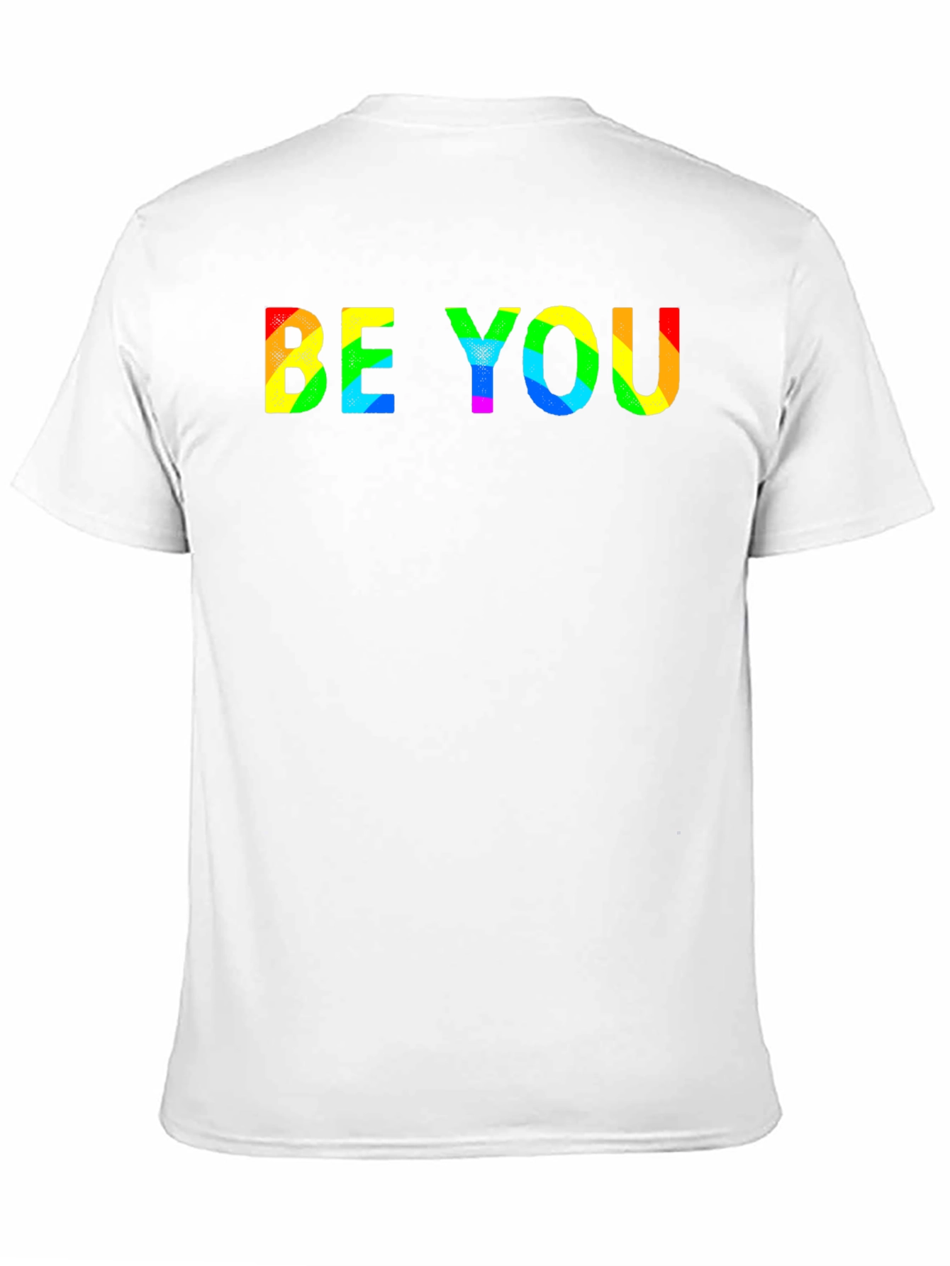 Be You Rainbow Graphic T-Shirt - Black