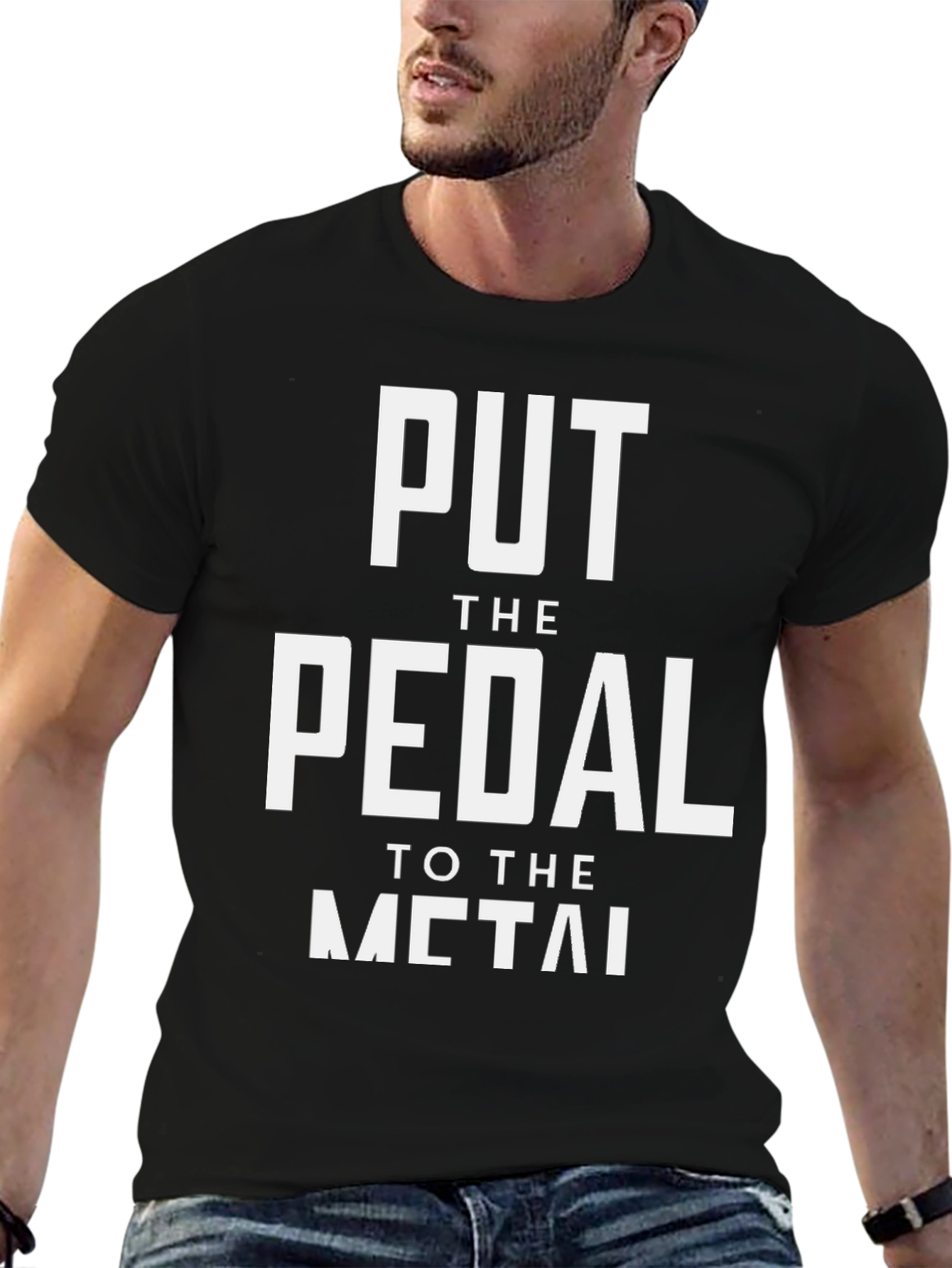 Put The Pedal To The Metal Graphic Tee