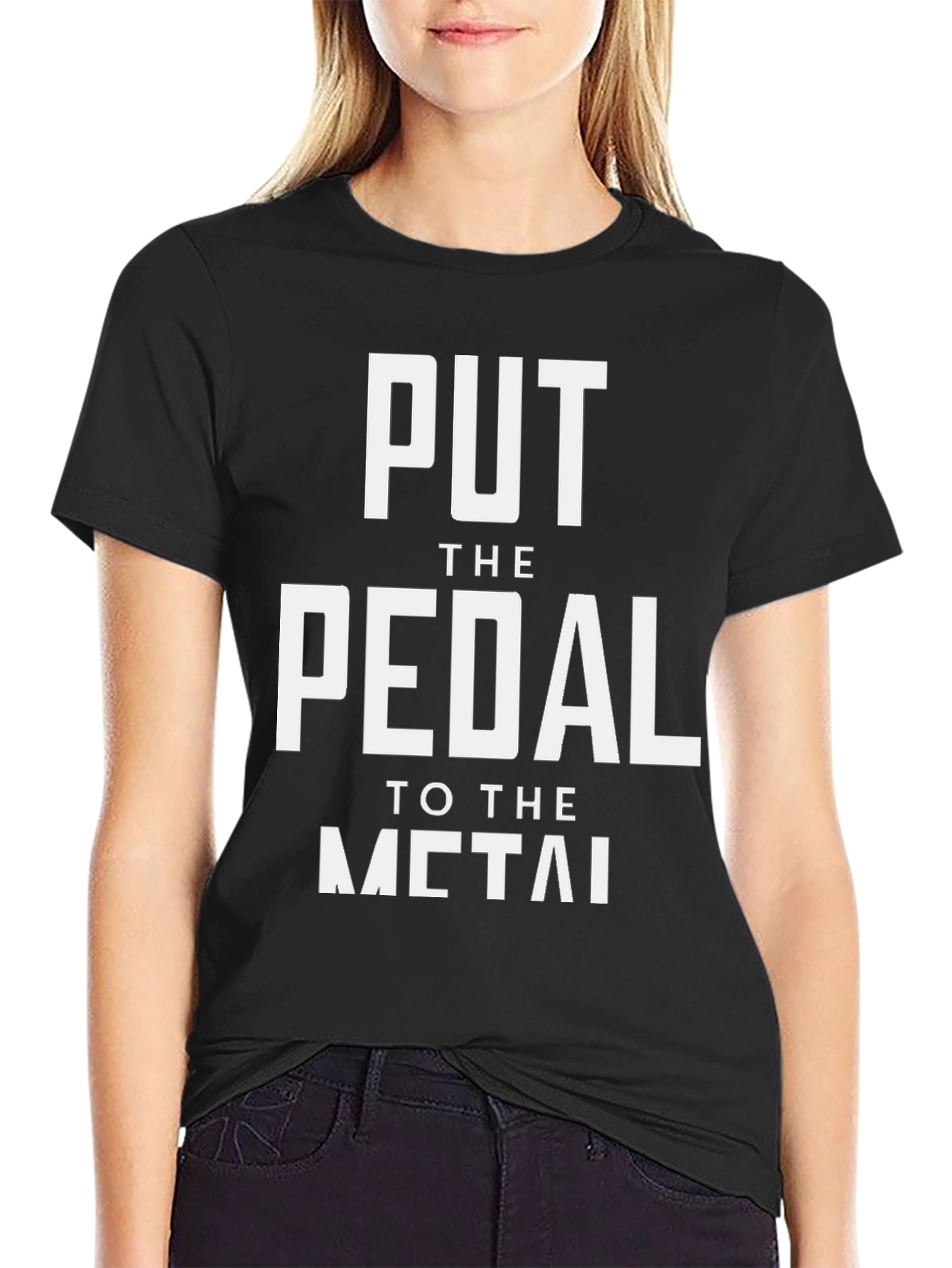 Put The Pedal To The Metal Graphic Tee