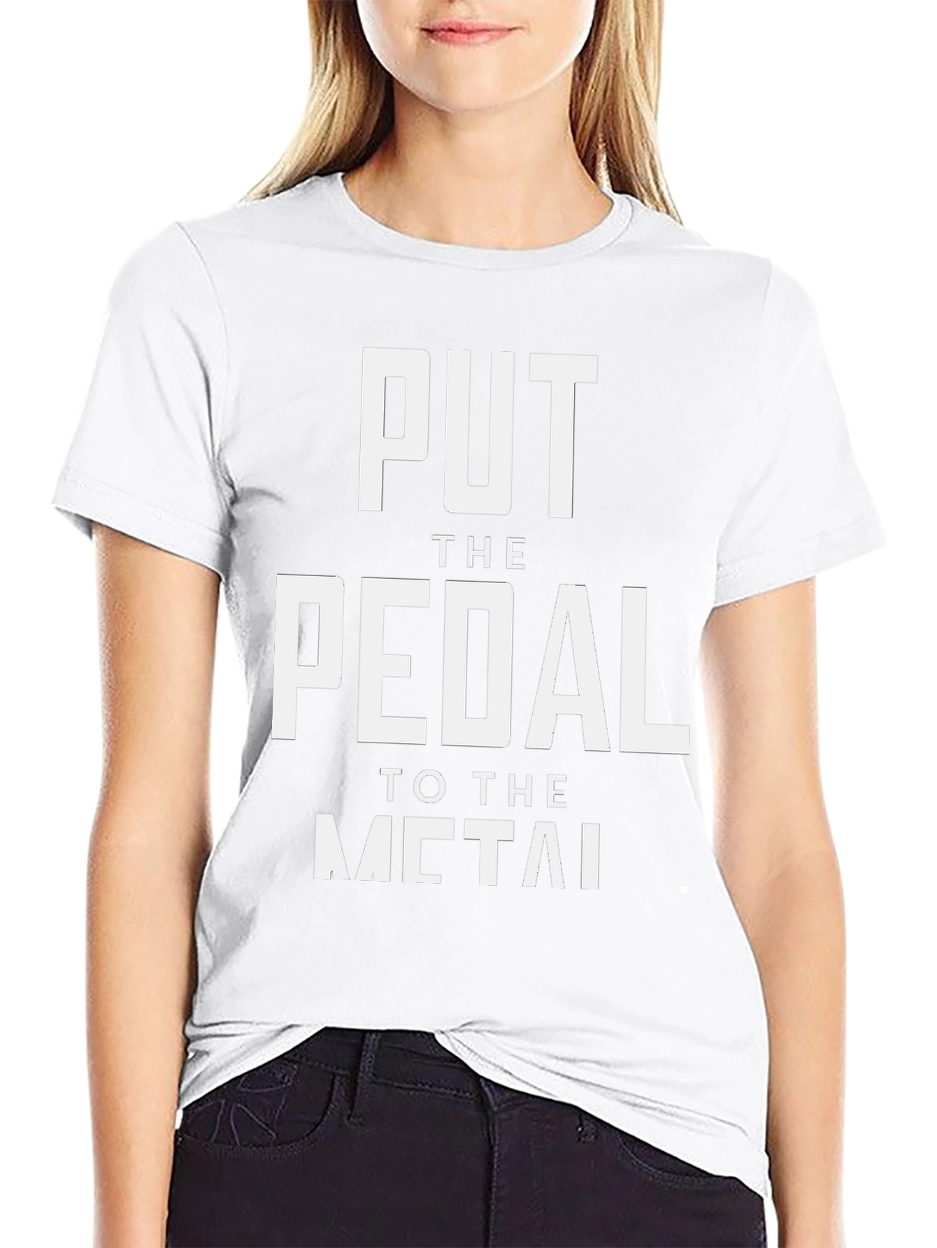 Put The Pedal To The Metal Graphic Tee
