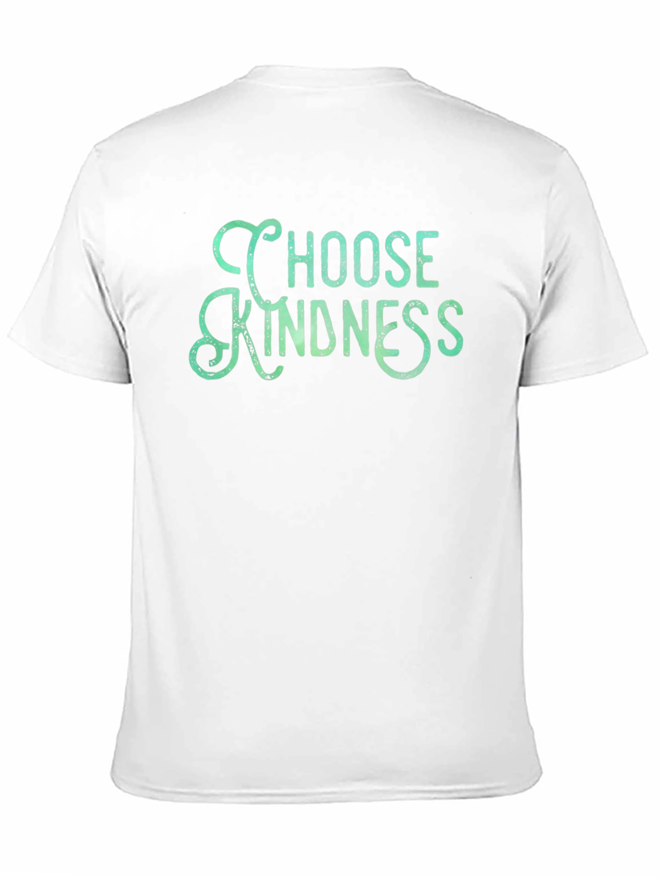 Choose Kindness Graphic Tee - Black Cotton T-Shirt