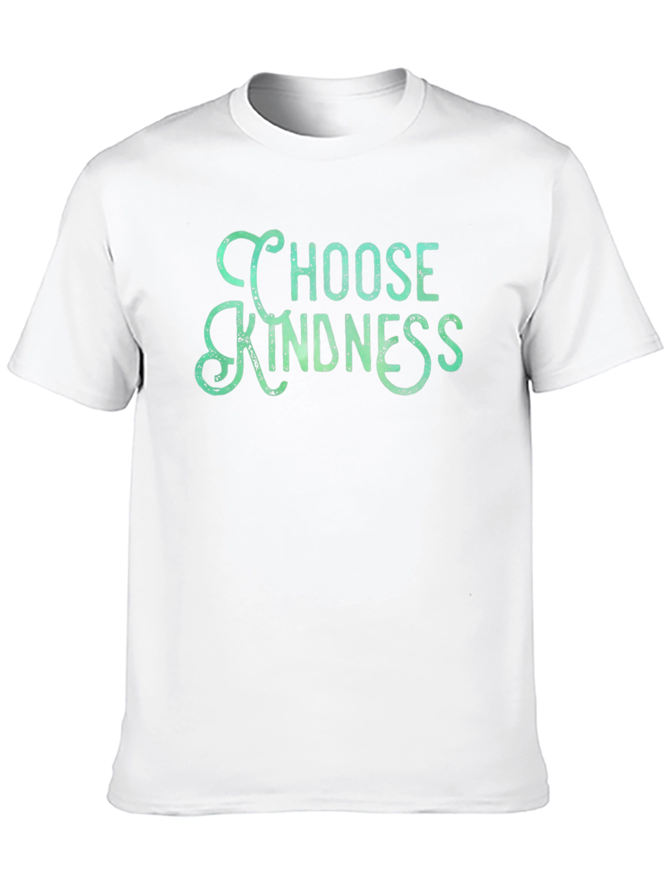 Choose Kindness Graphic Tee - Black Cotton T-Shirt