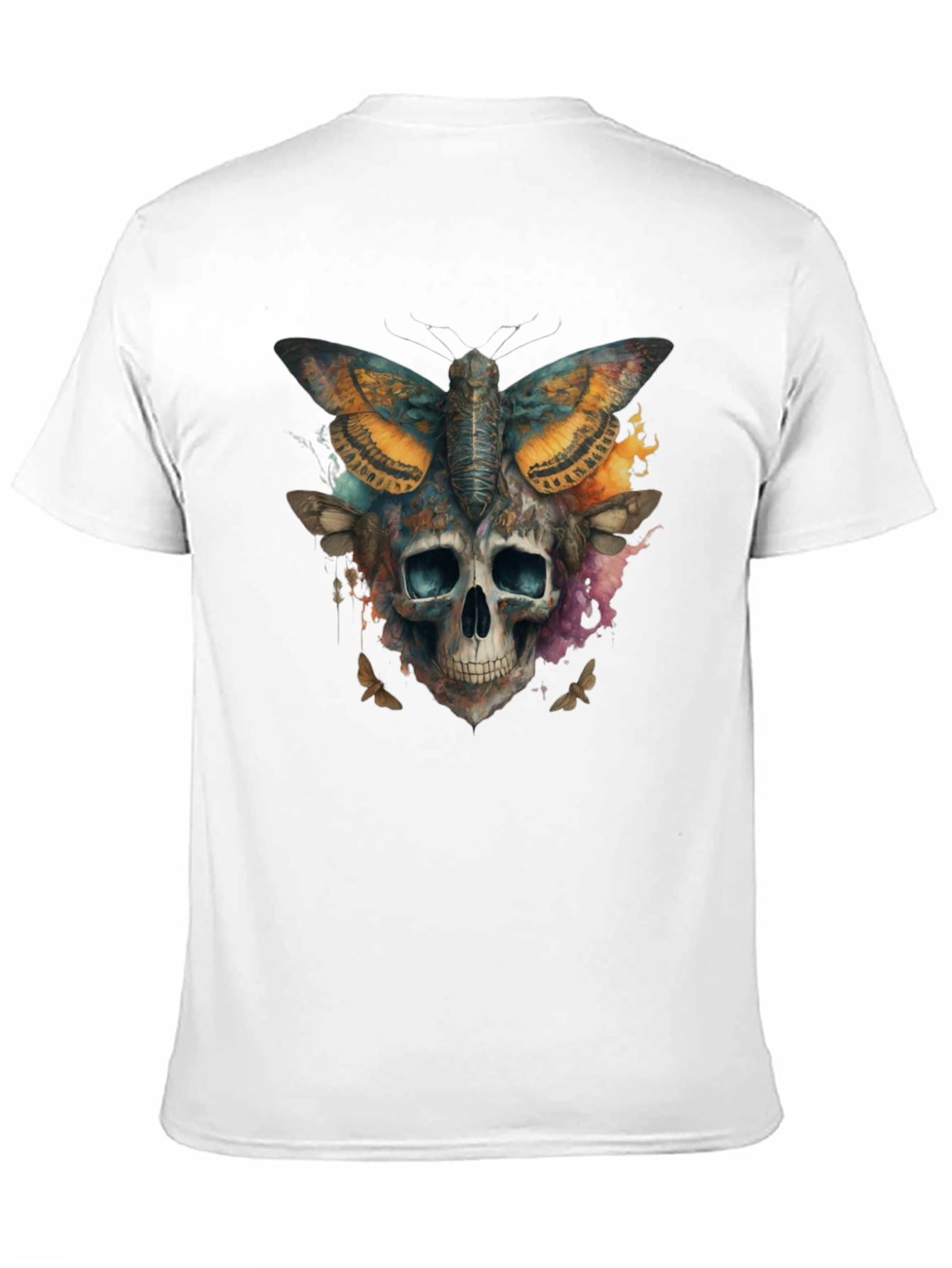 Skull Moth T-Shirt - Graphic Tee