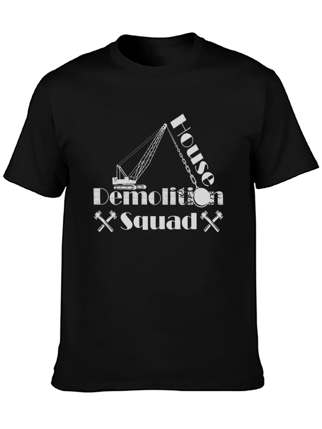 House Demolition Squad Graphic T-Shirt