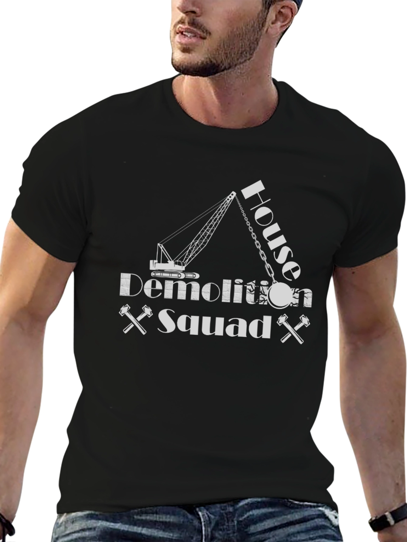 House Demolition Squad Graphic T-Shirt