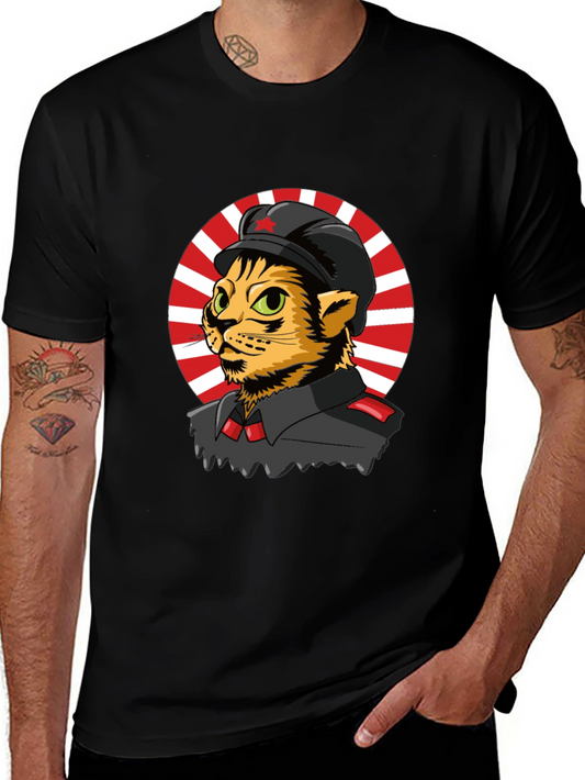 Communist Cat T-Shirt - Unique Graphic Tee