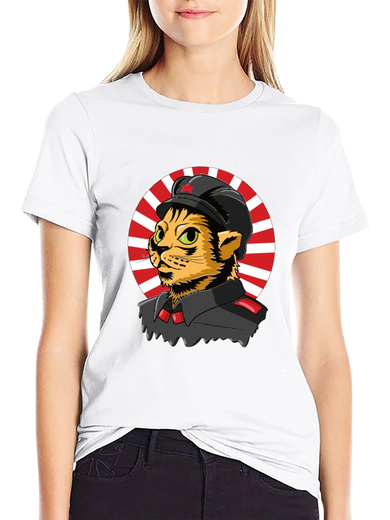 Communist Cat T-Shirt - Unique Graphic Tee