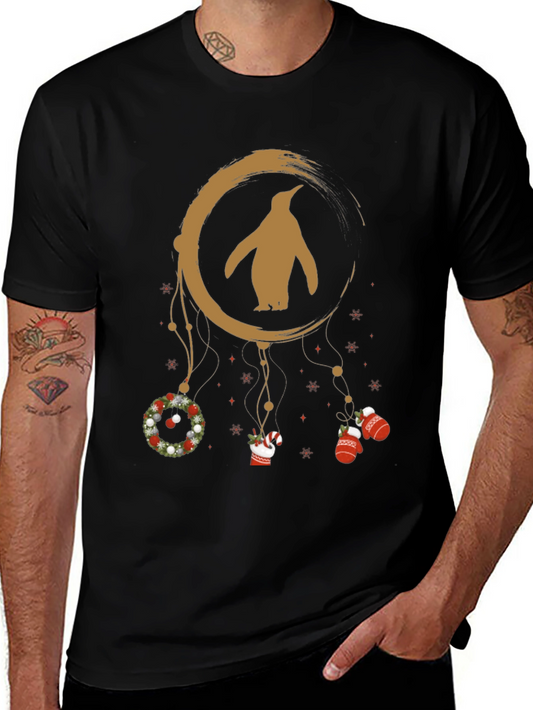 Penguin Christmas Dreamcatcher T-Shirt