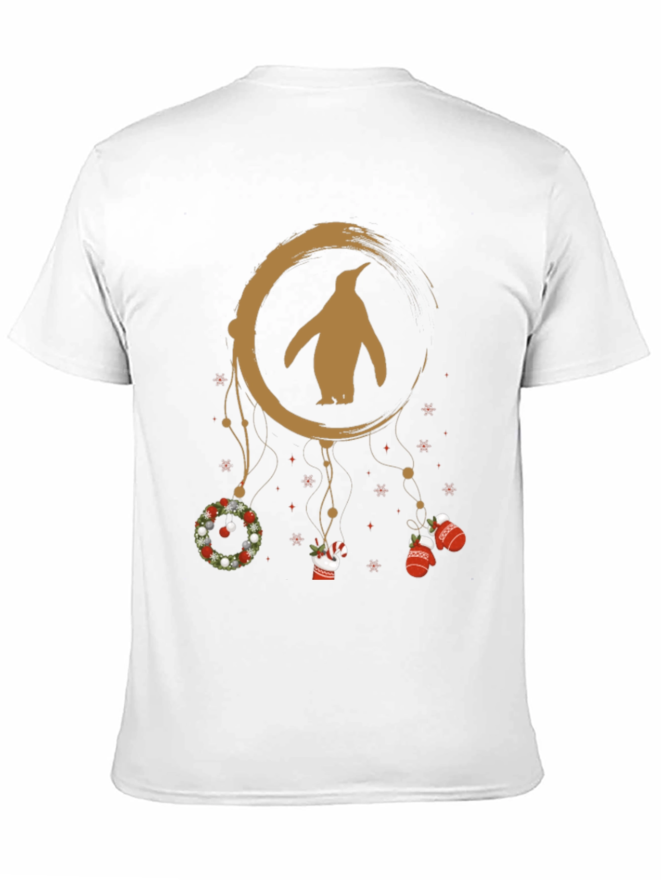 Penguin Christmas Dreamcatcher T-Shirt