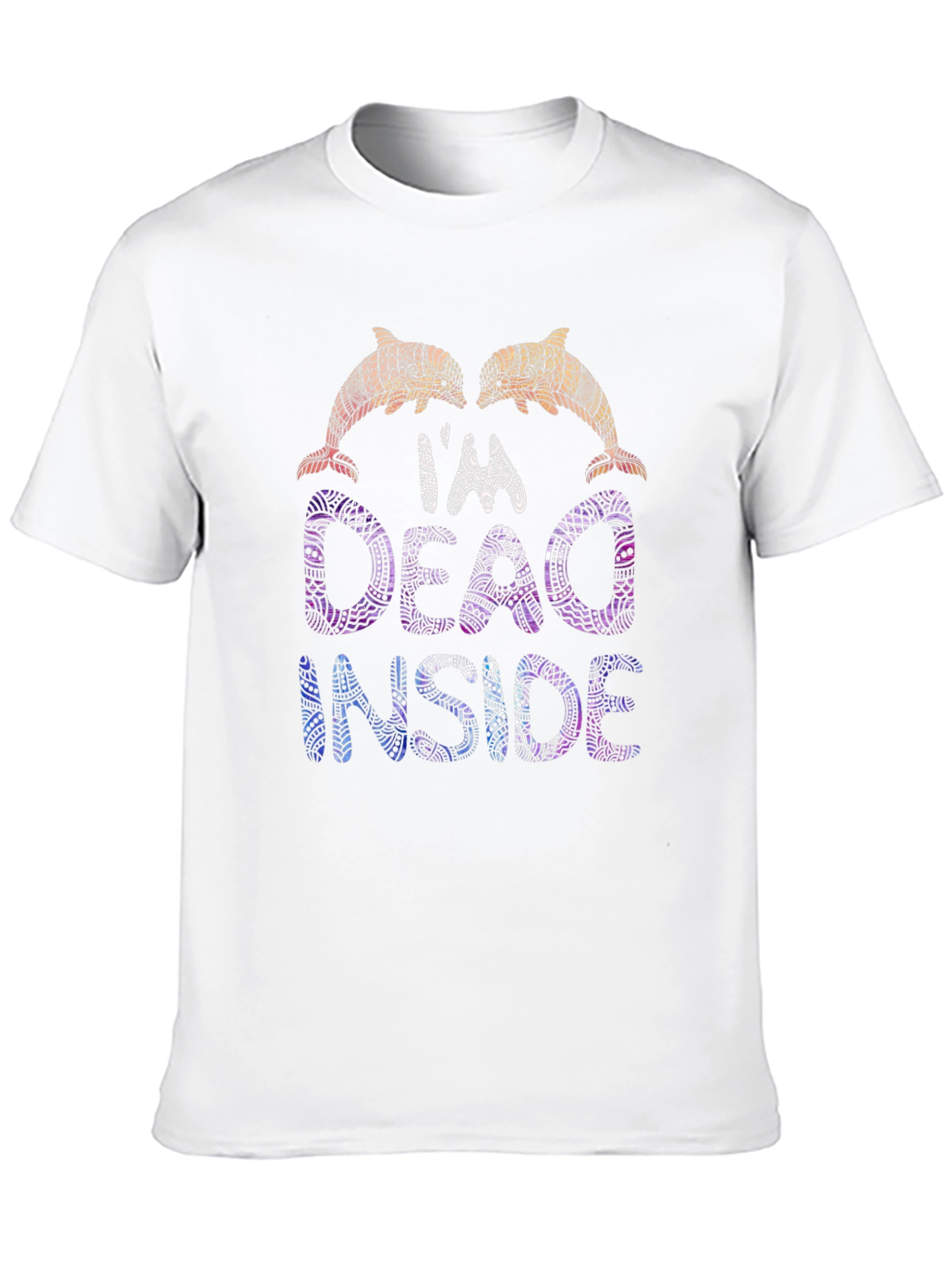 Im Dead Inside Dolphin Graphic Tee