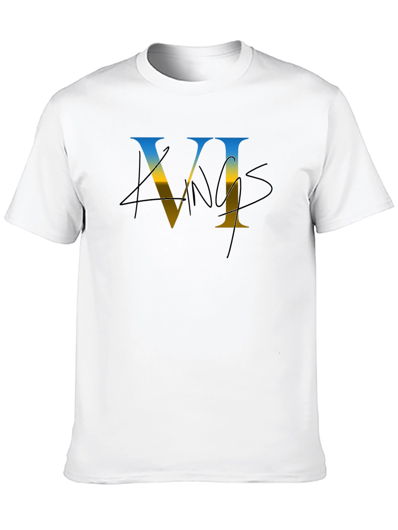 4 Kings VI Black Graphic Tee