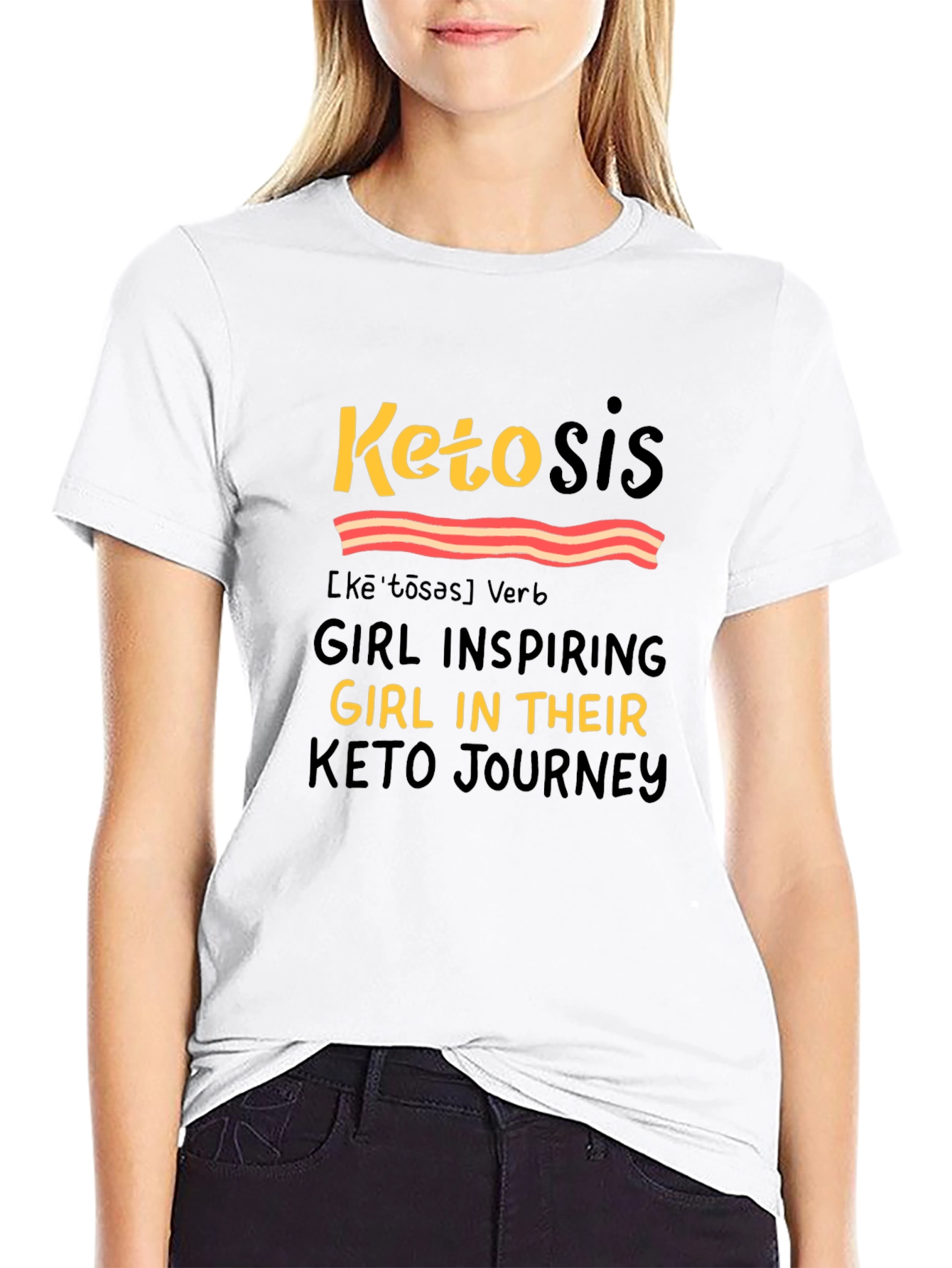 Ketosis Keto Journey Graphic Tee