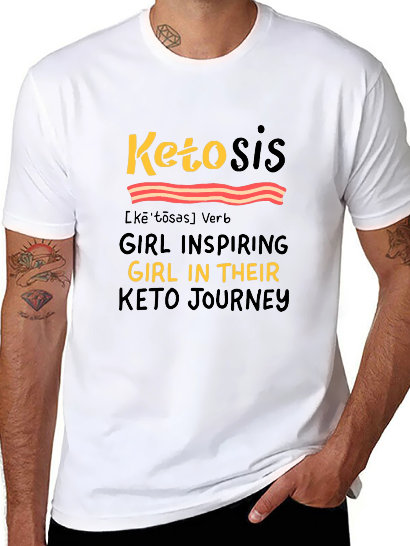 Ketosis Keto Journey Graphic Tee