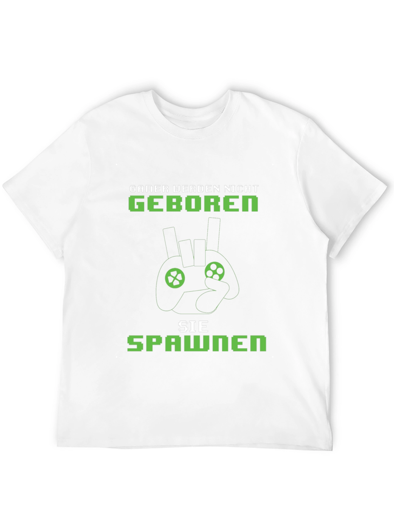 Gamer Born Spawned Graphic Tee