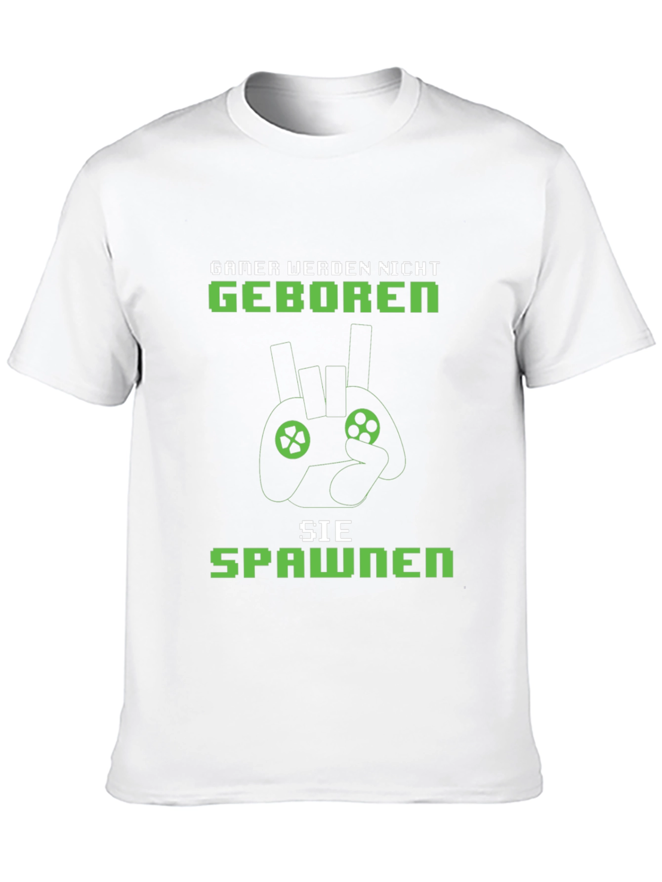 Gamer Born Spawned Graphic Tee