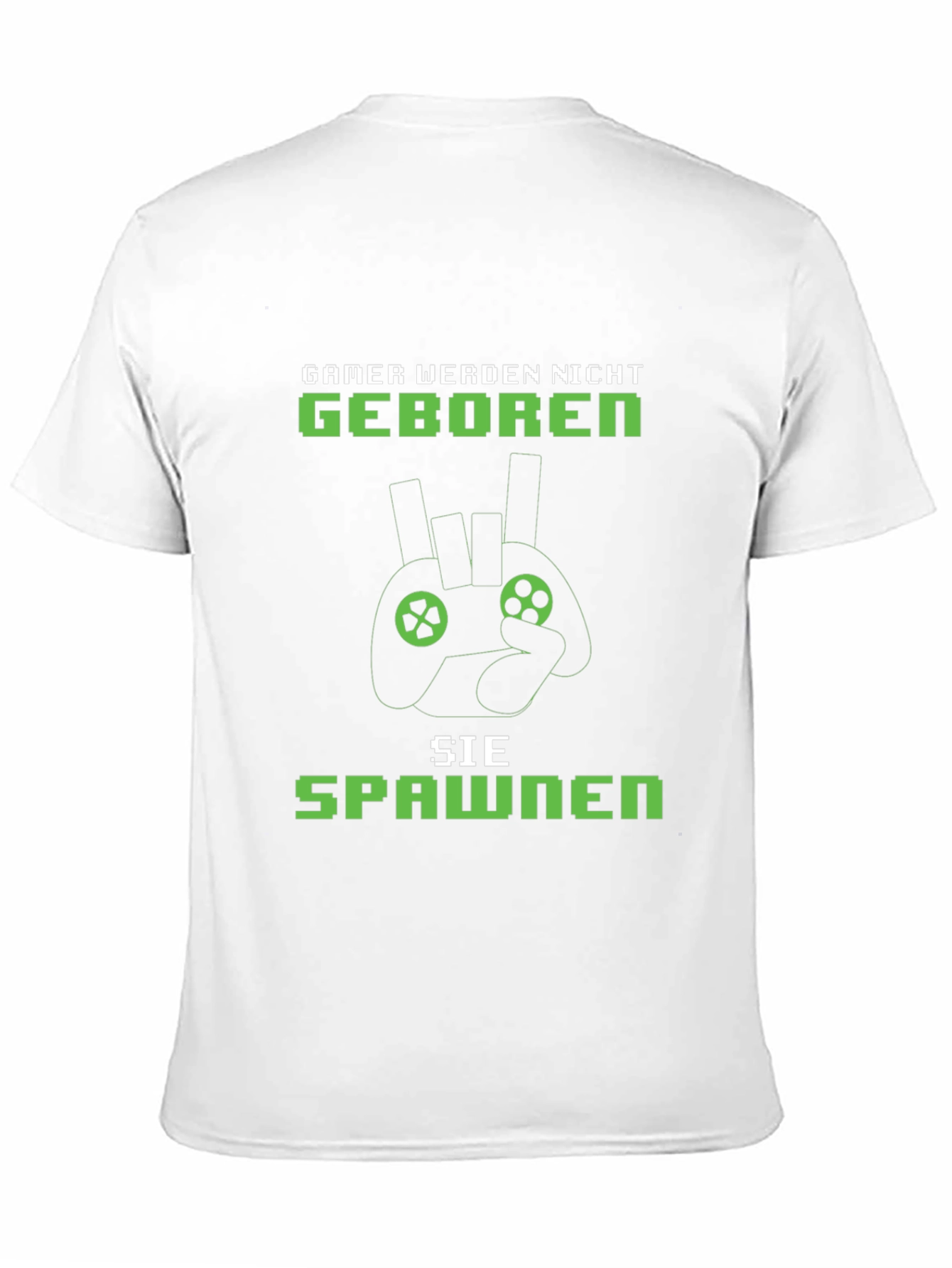 Gamer Born Spawned Graphic Tee