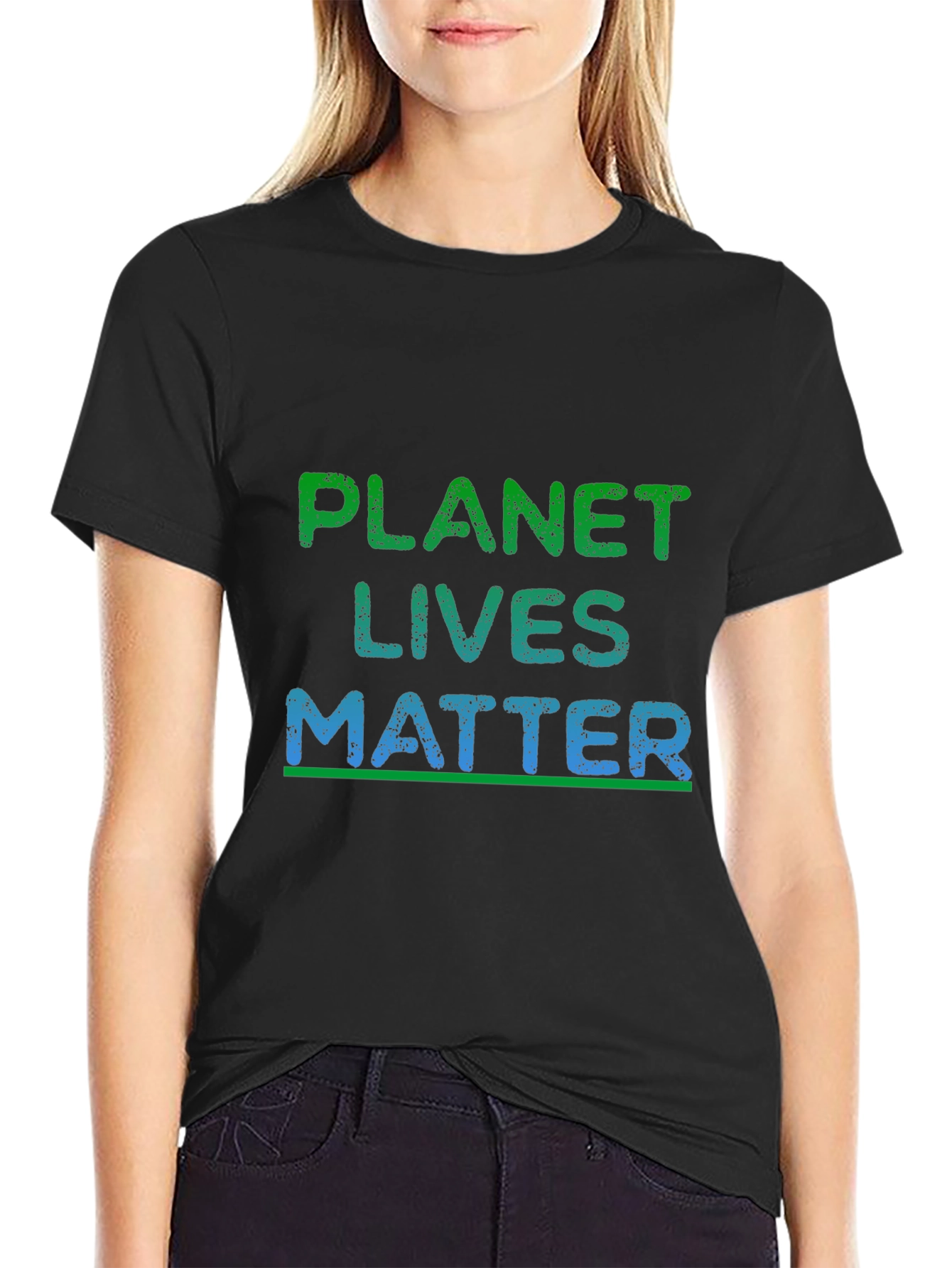 Planet Lives Matter Graphic Tee - Eco-Friendly