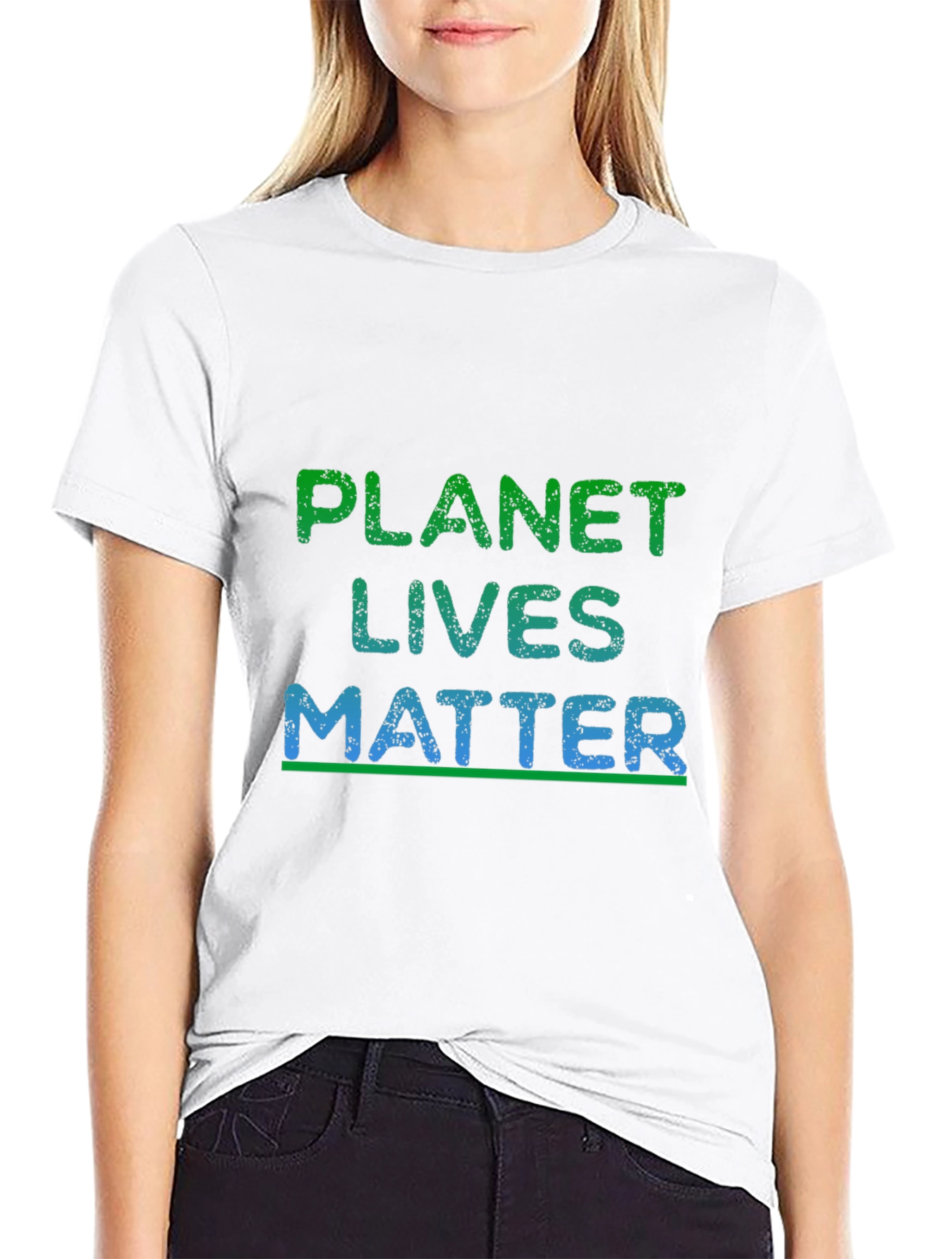 Planet Lives Matter Graphic Tee - Eco-Friendly
