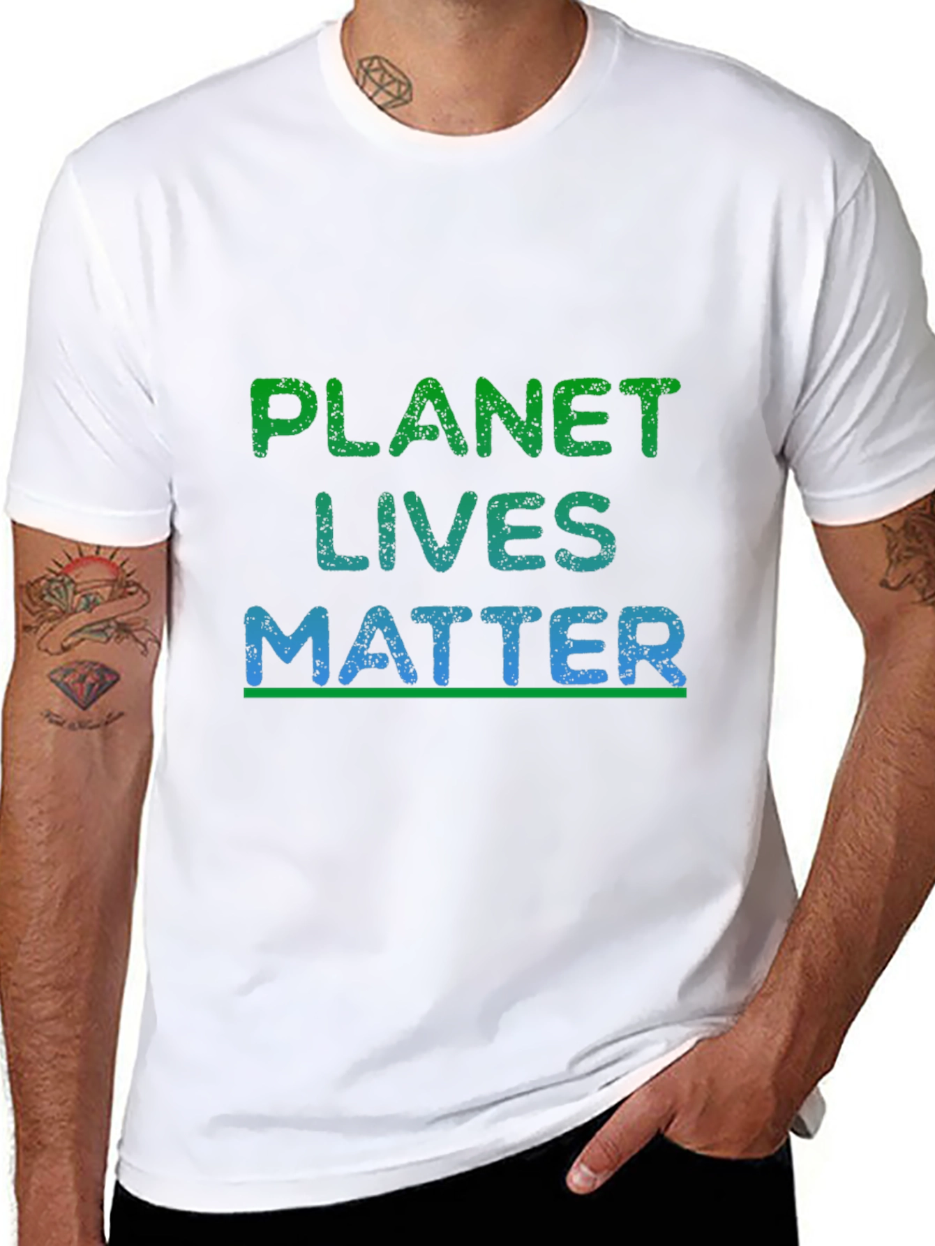 Planet Lives Matter Graphic Tee - Eco-Friendly