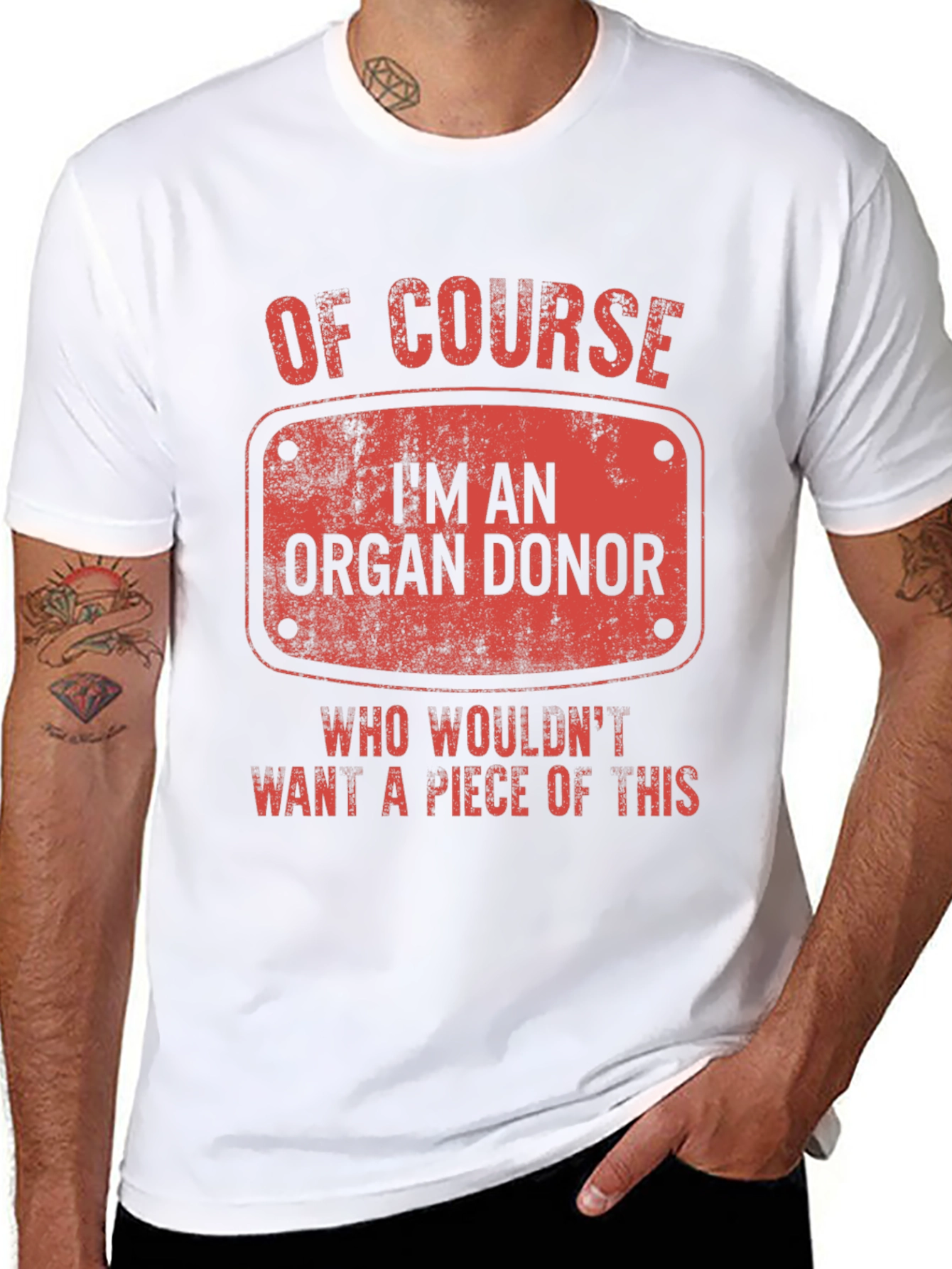 Organ Donor Graphic T-Shirt
